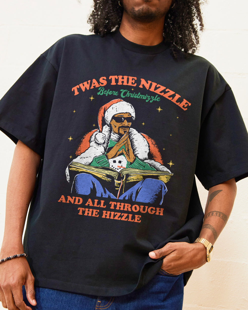 Christmizzle Oversized Tee