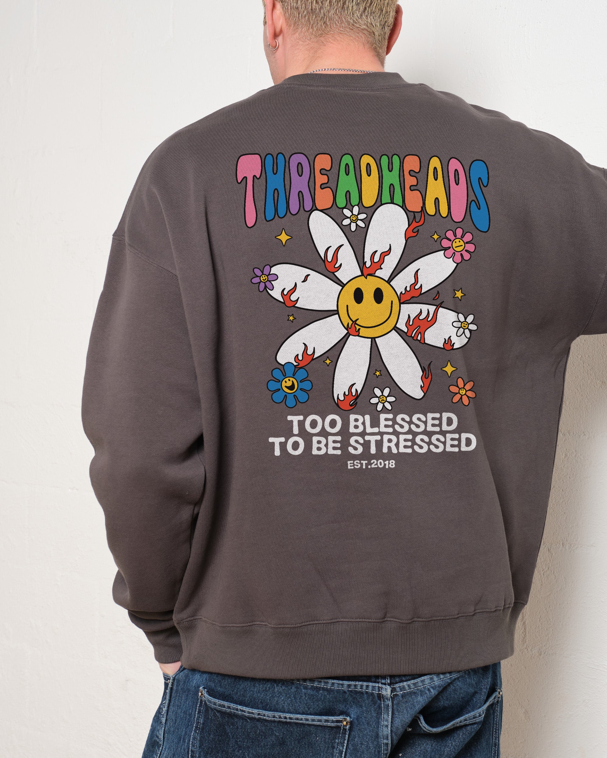 Too Blessed to be Stressed Sweatshirt Australia Online