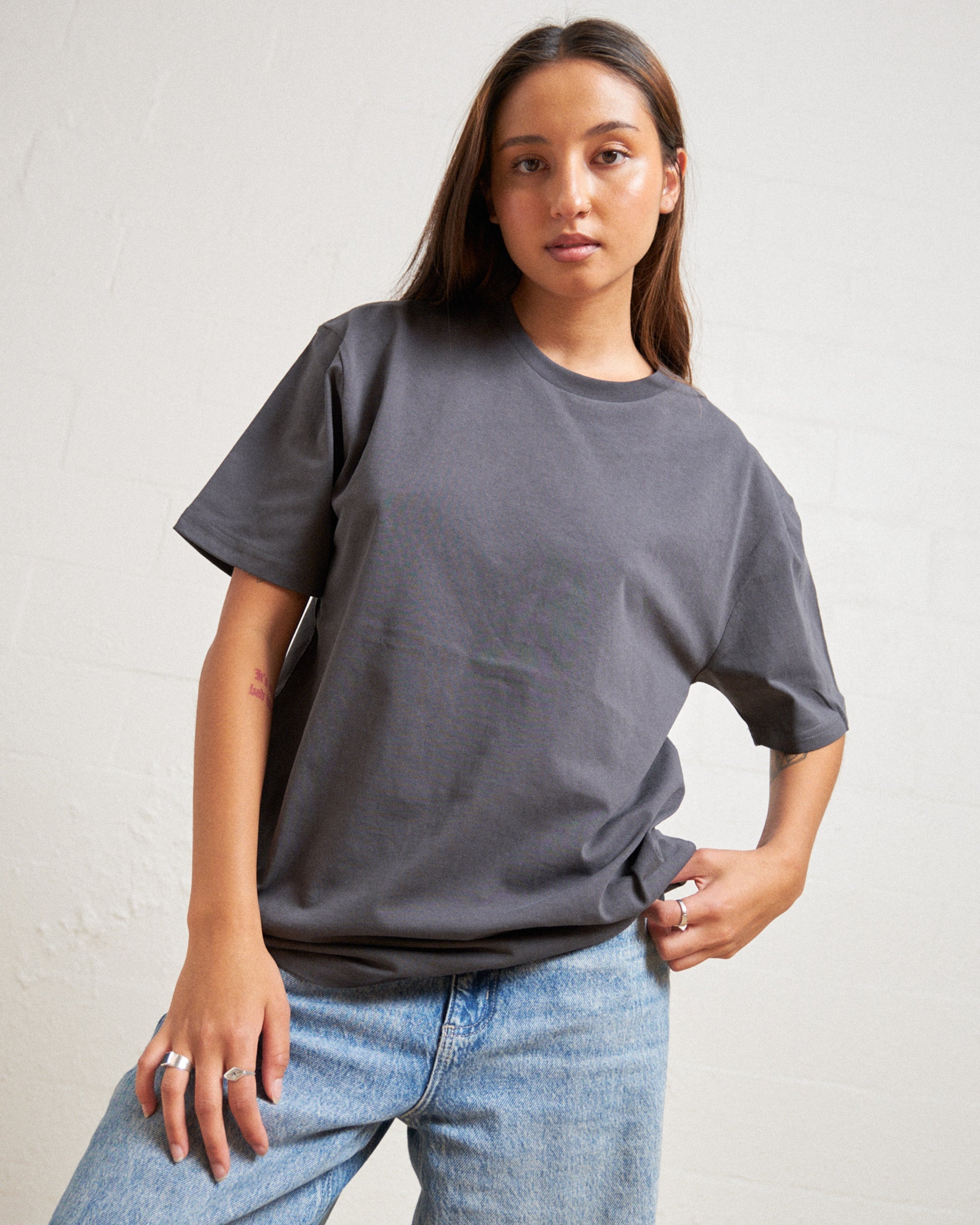 Classic Tee 5-Pack: Black, Brown, Charcoal, Navy, White Australia Online