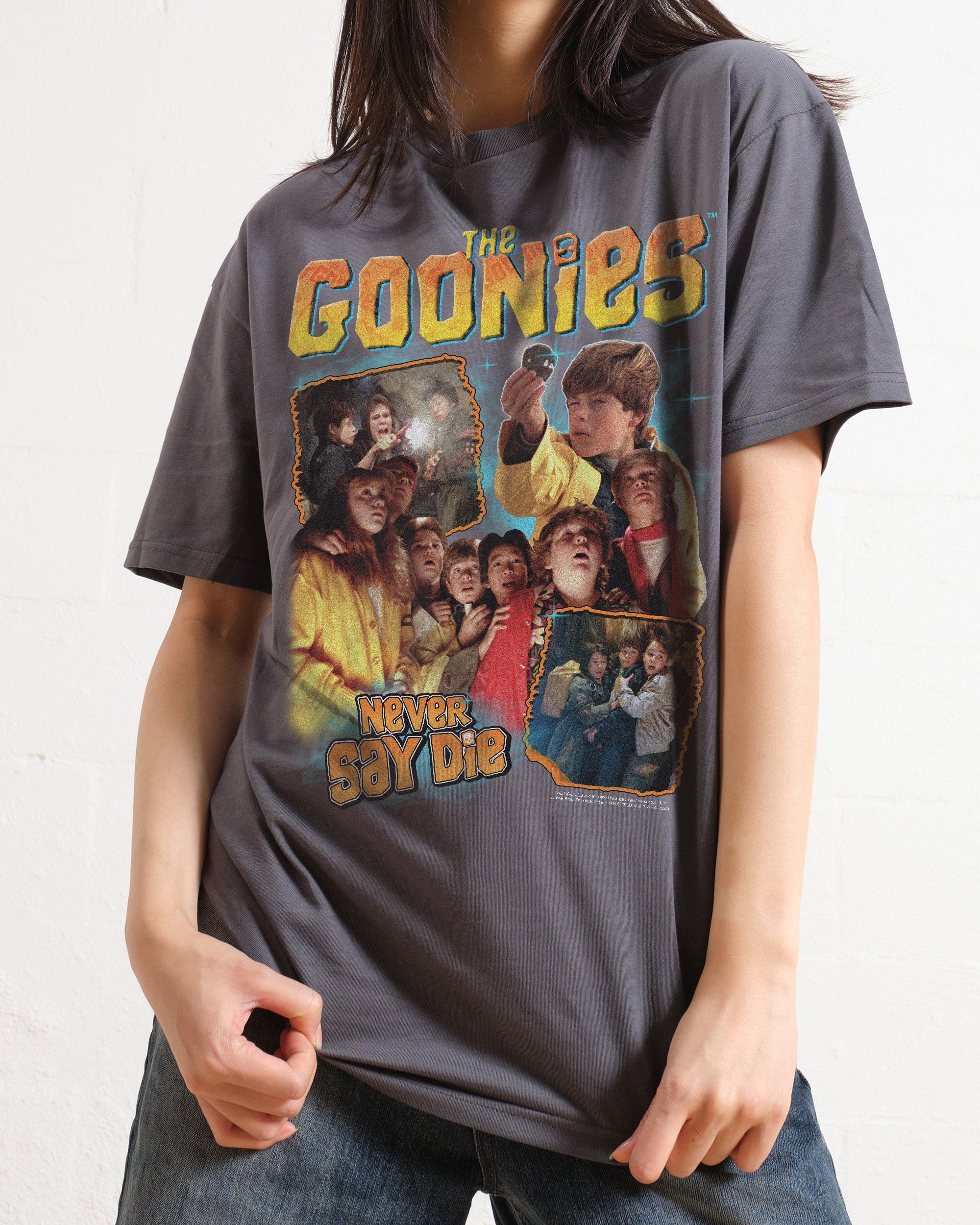 The Goonies Bootleg T-Shirt Australia Online Charcoal