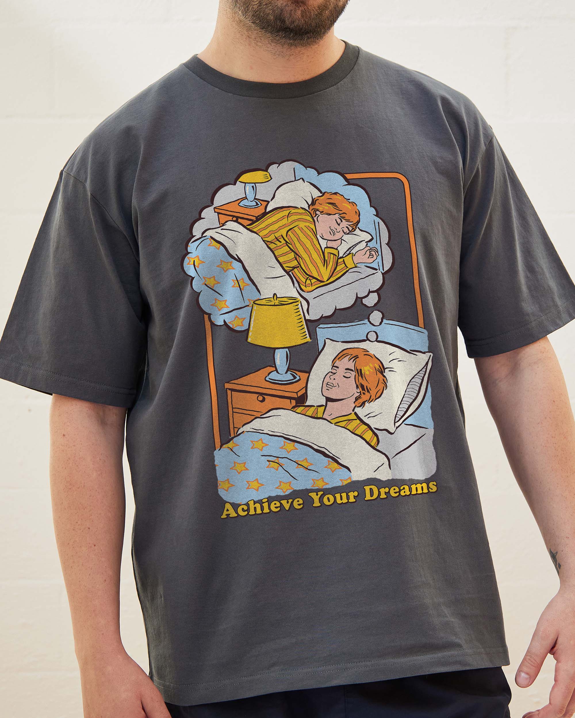 Achieve Your Dreams T-Shirt Australia Online Coal