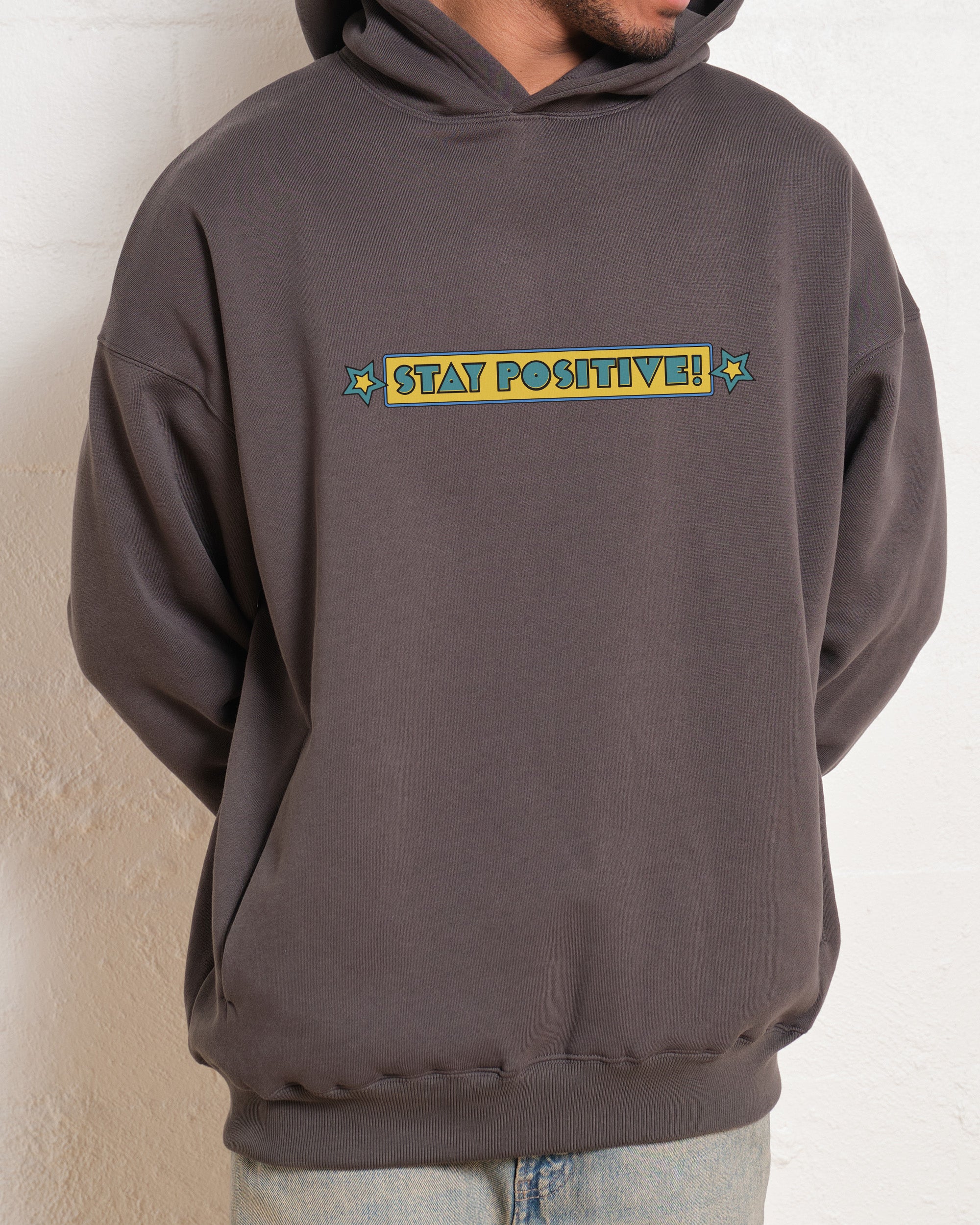 Stay Positive Front and Back Hoodie Australia Online