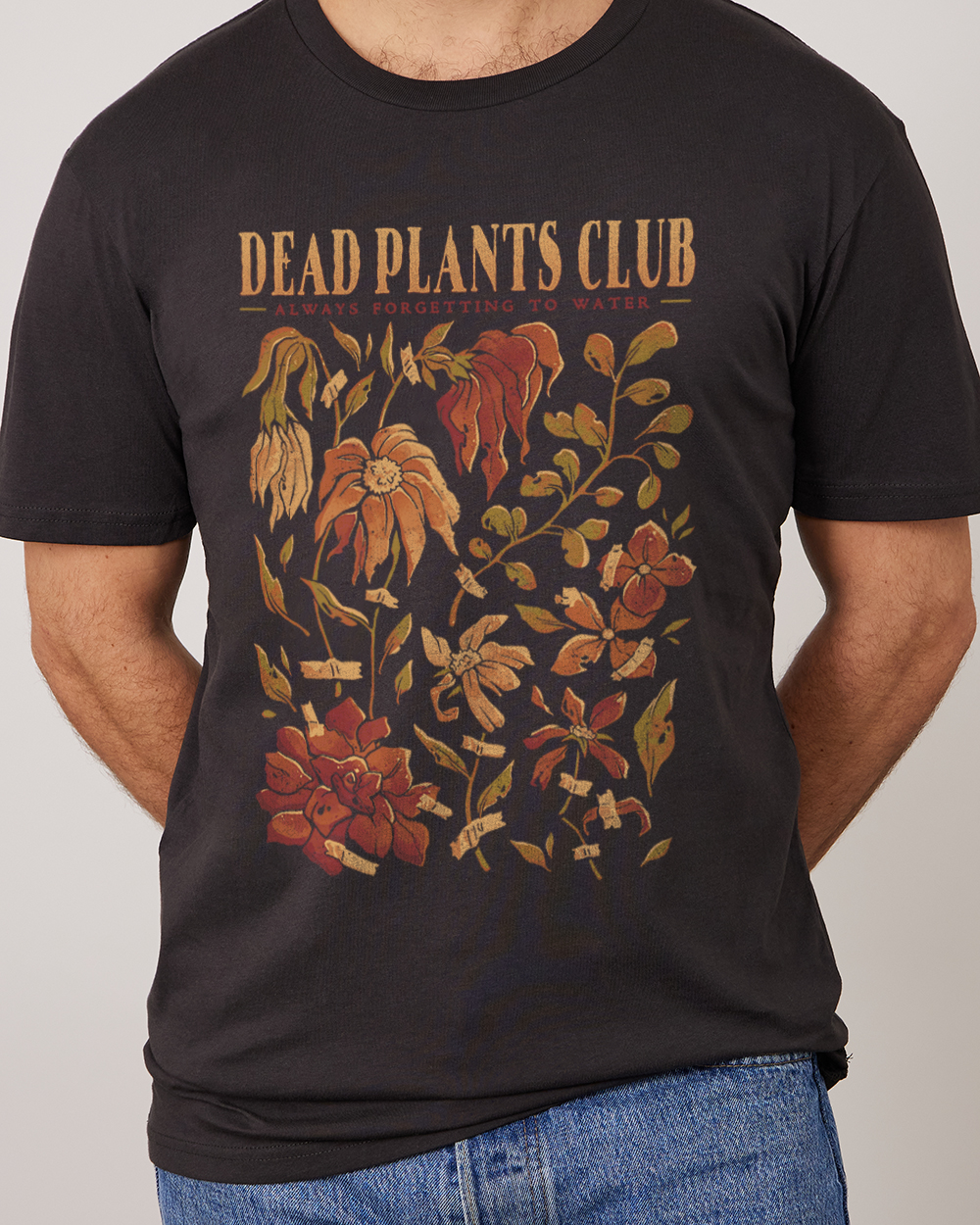 Dead Plants Club T-Shirt Coal