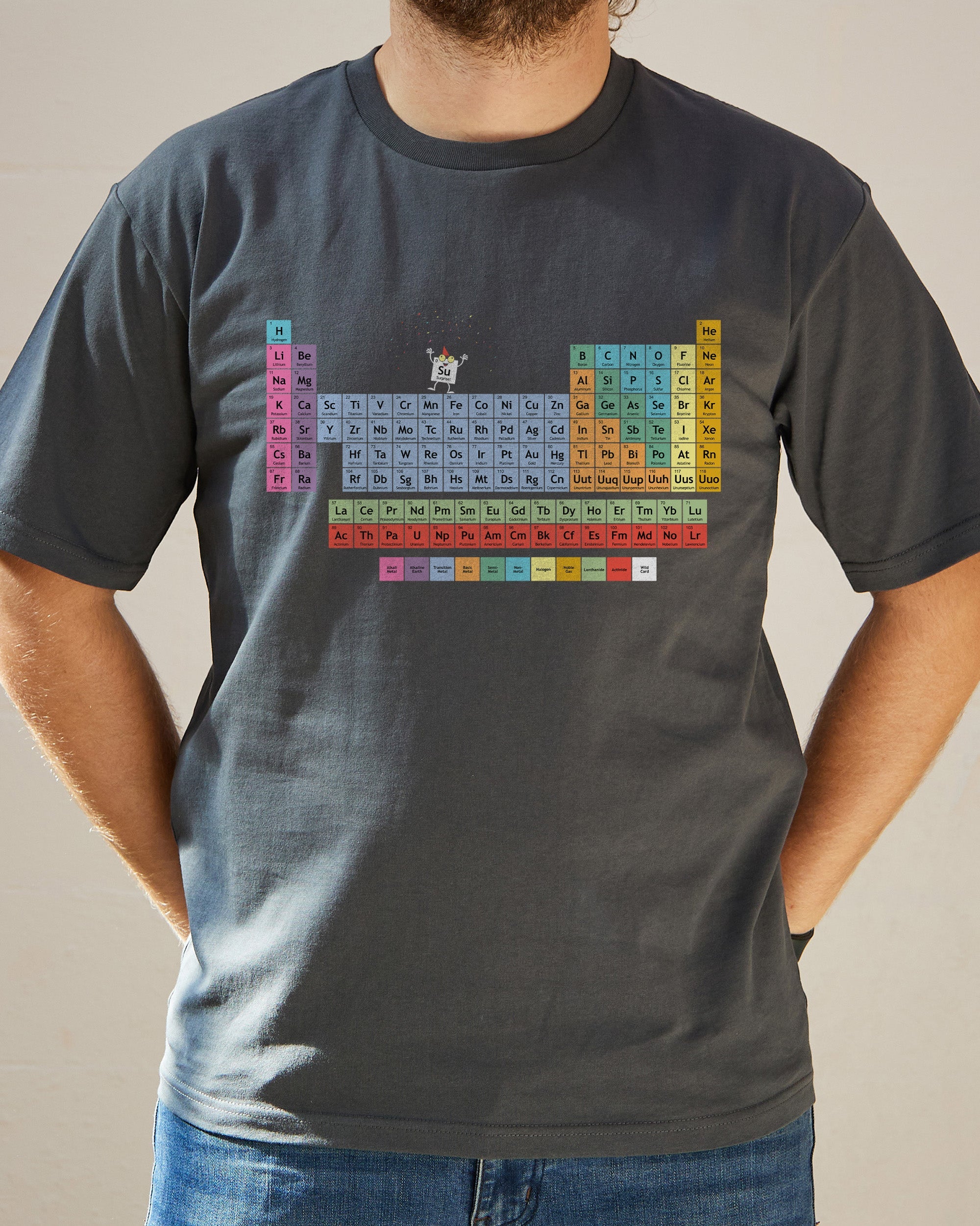 The Element of Surprise T-Shirt Australia Online Charcoal