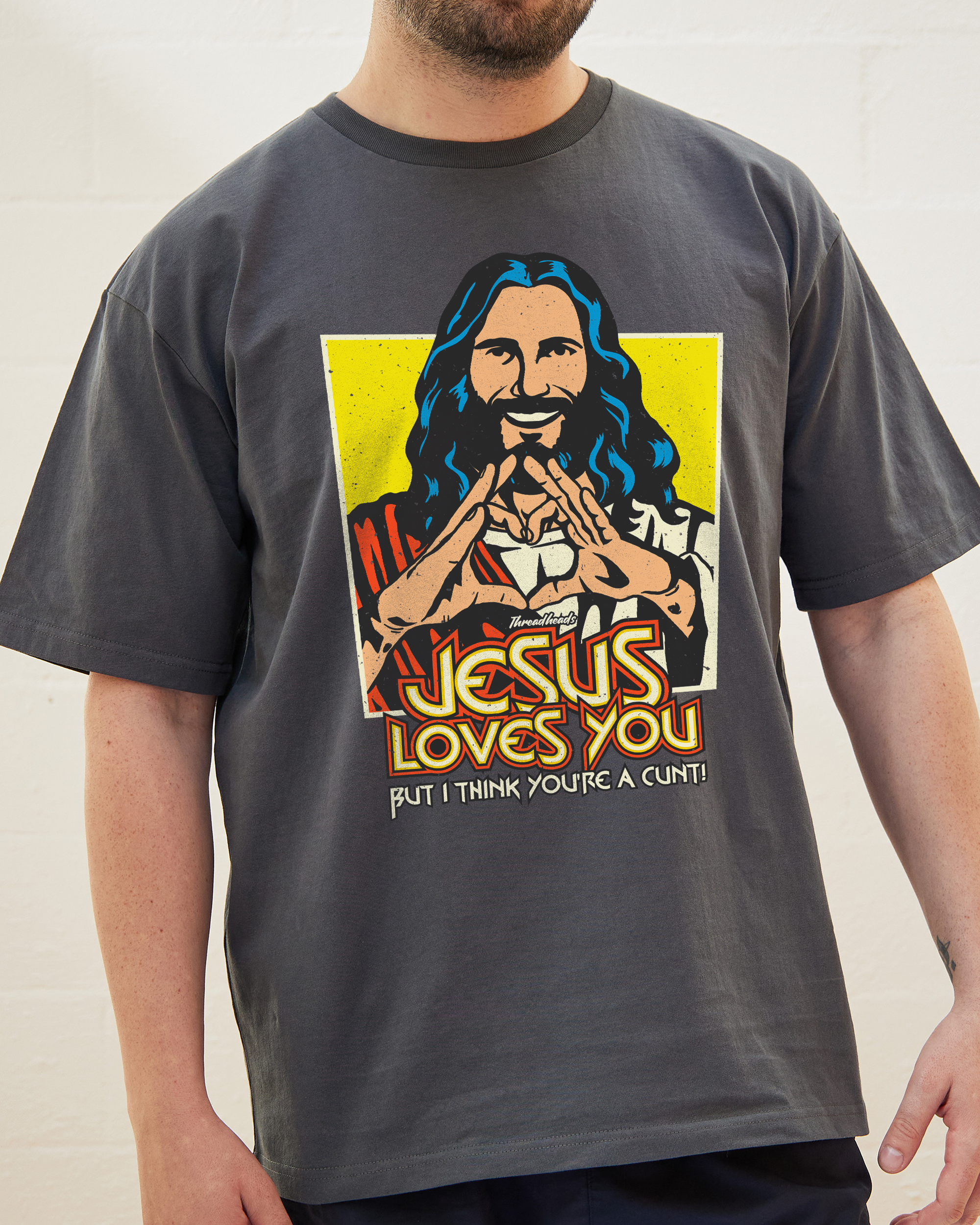 Jesus Loves You T-Shirt Australia Online Coal