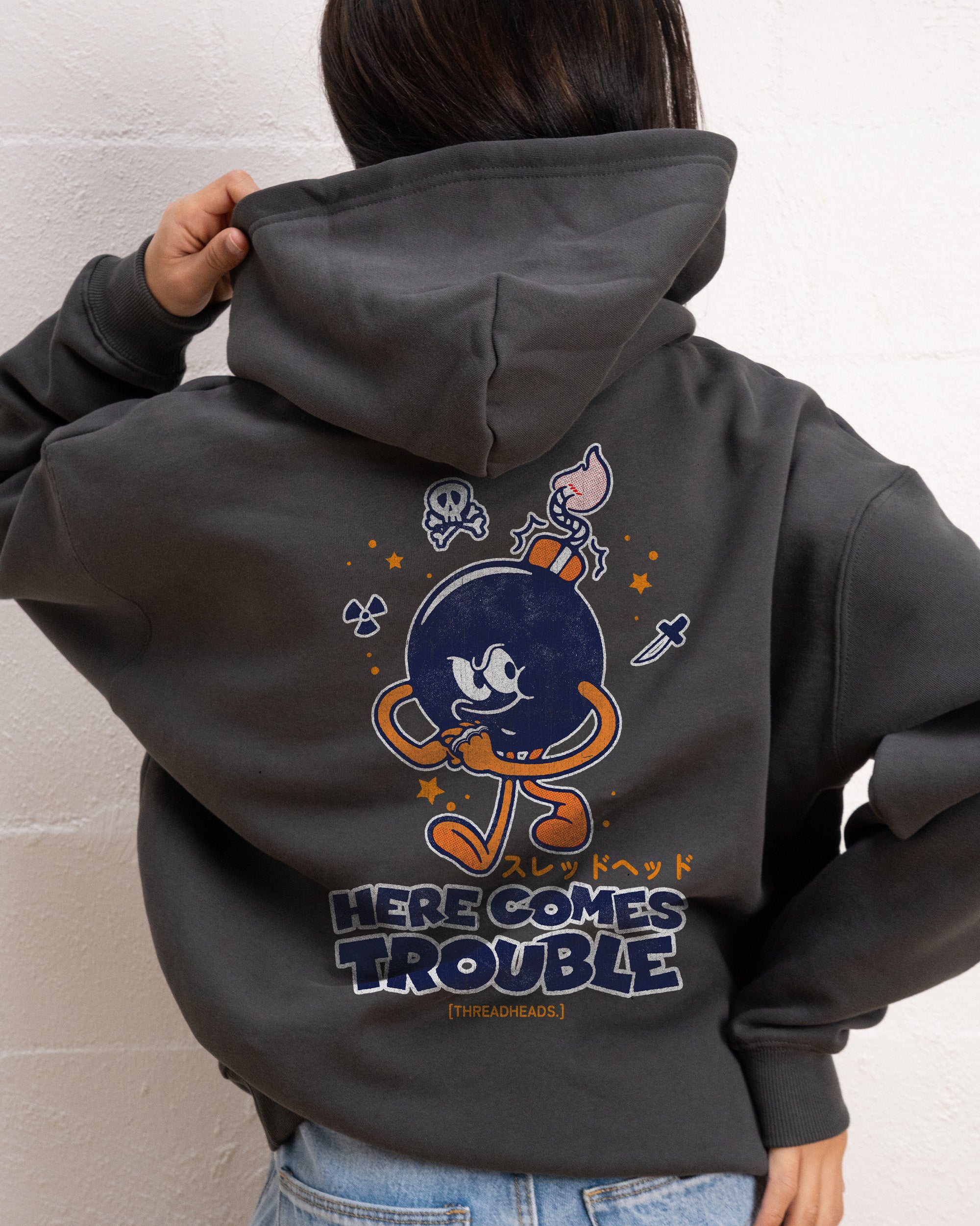 Here Comes Trouble Hoodie