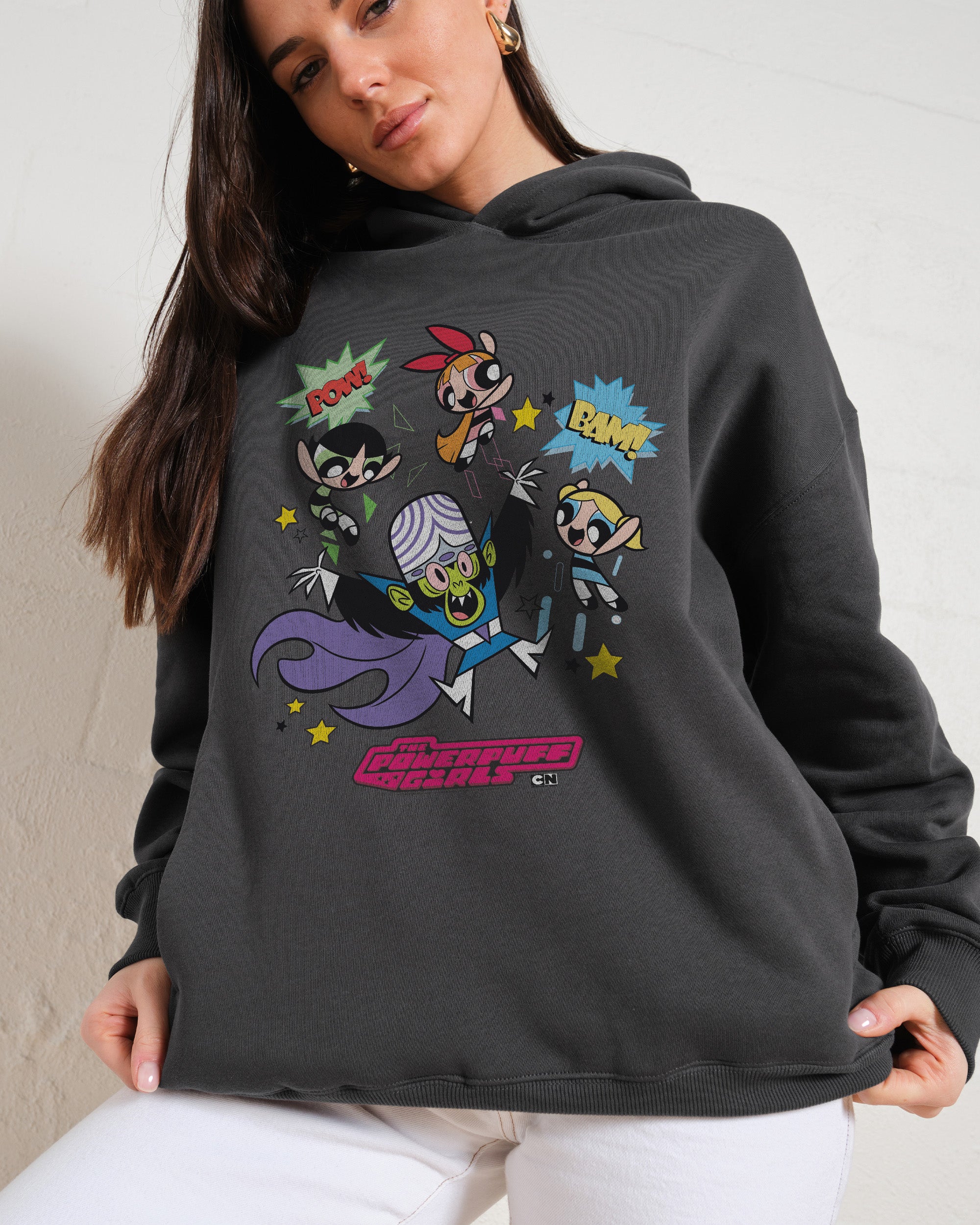 Embroidered hoodie, hotsell Embroidery, Powerpuff Girls,Gift for her