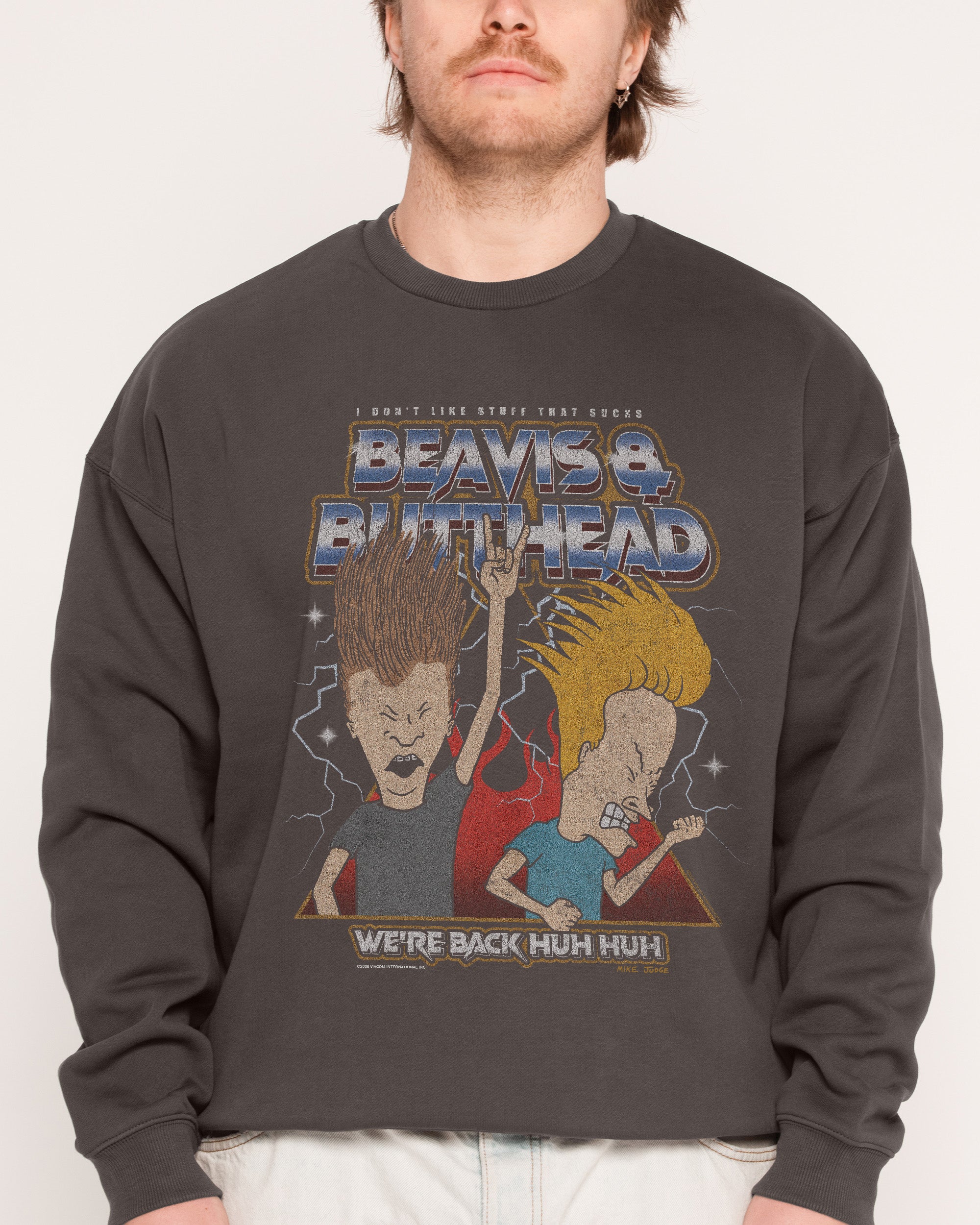 Heh Heh Metalheads Sweatshirt