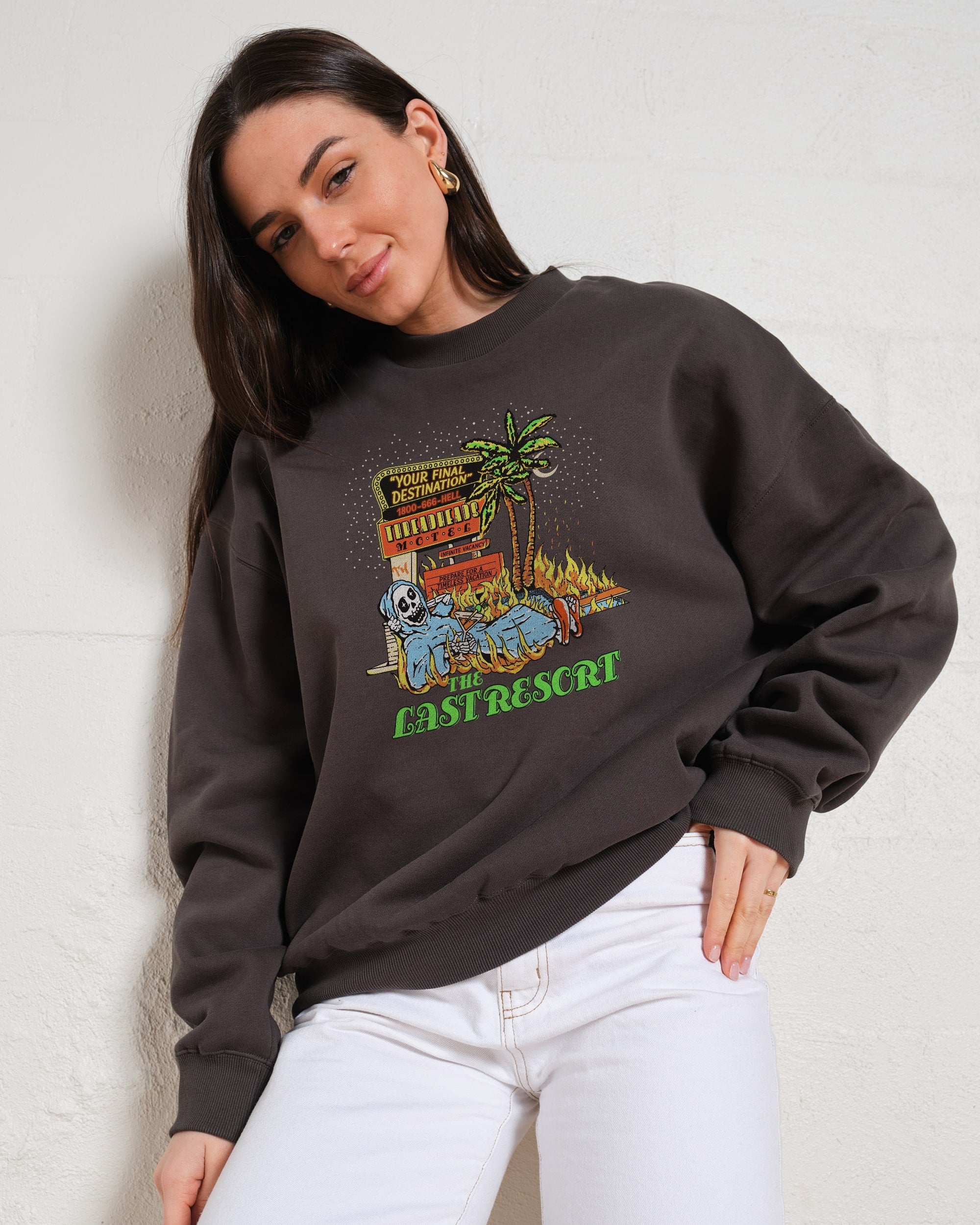 Last Resort Hotel Vacation Packages Sweatshirt Australia Online