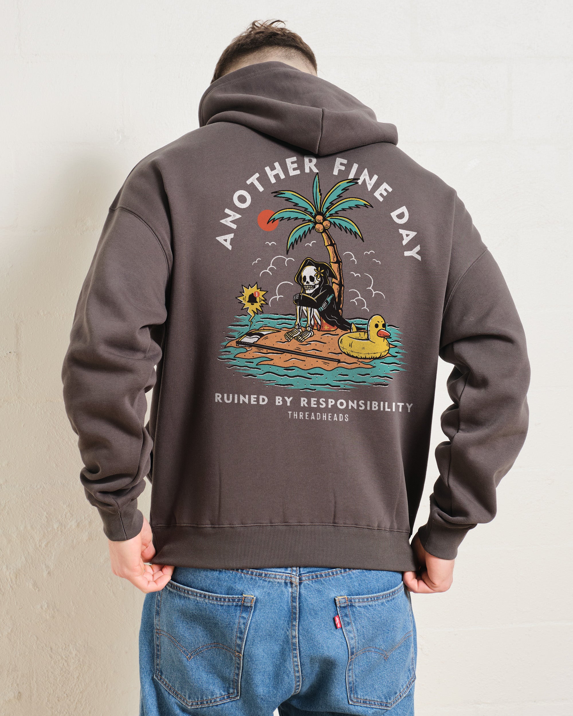 Another Fine Day Front and Back Hoodie Australia Online