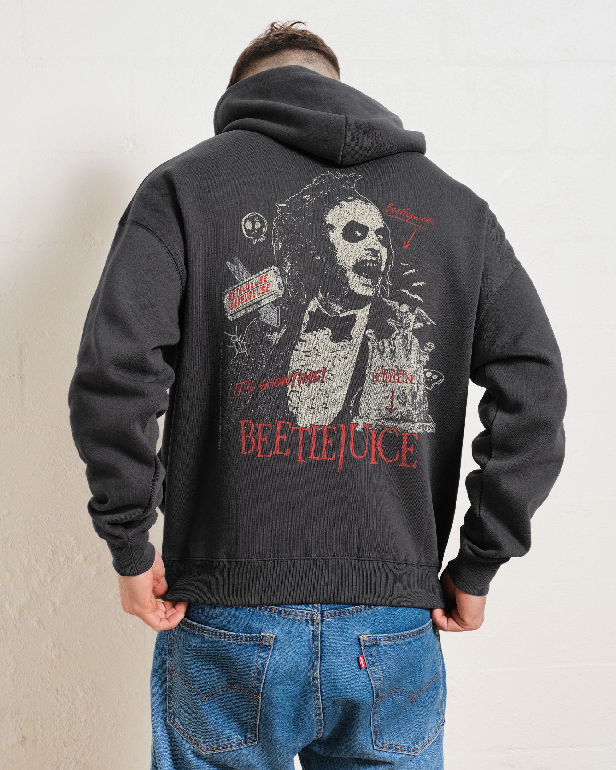 Beetlejuice Grave Hoodie