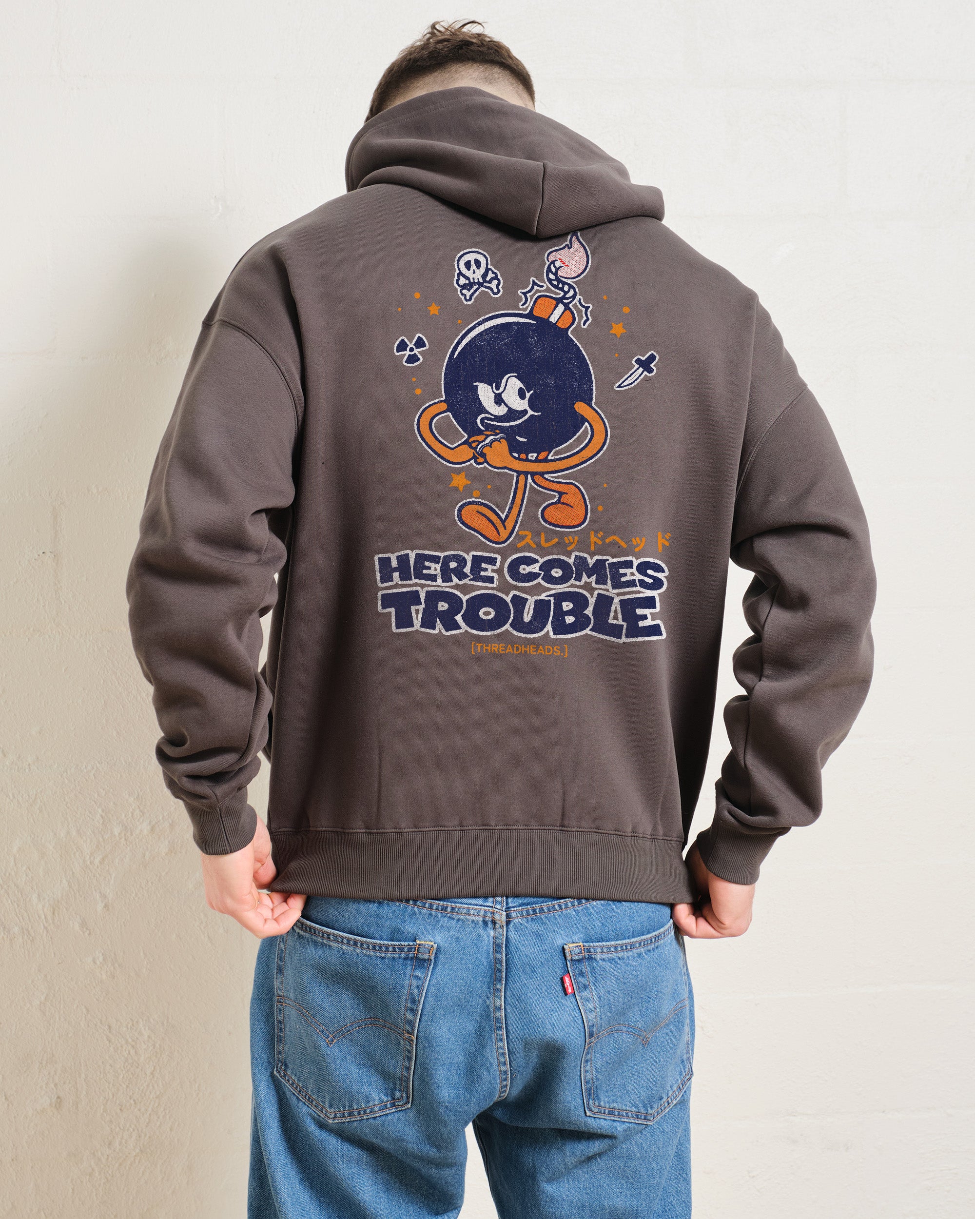 Here Comes Trouble Hoodie Australia Online