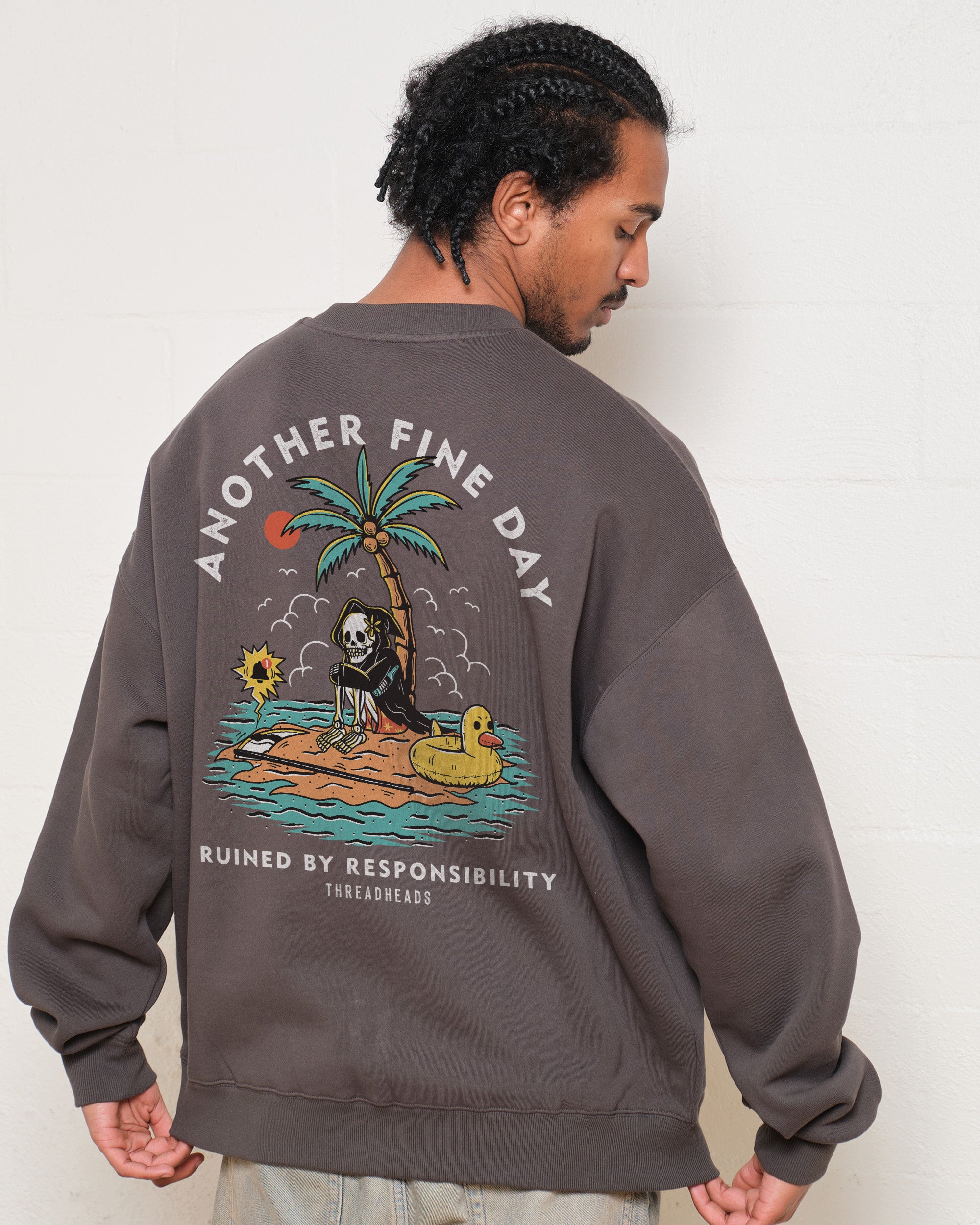 Another Fine Day Front and Back Sweatshirt Australia Online