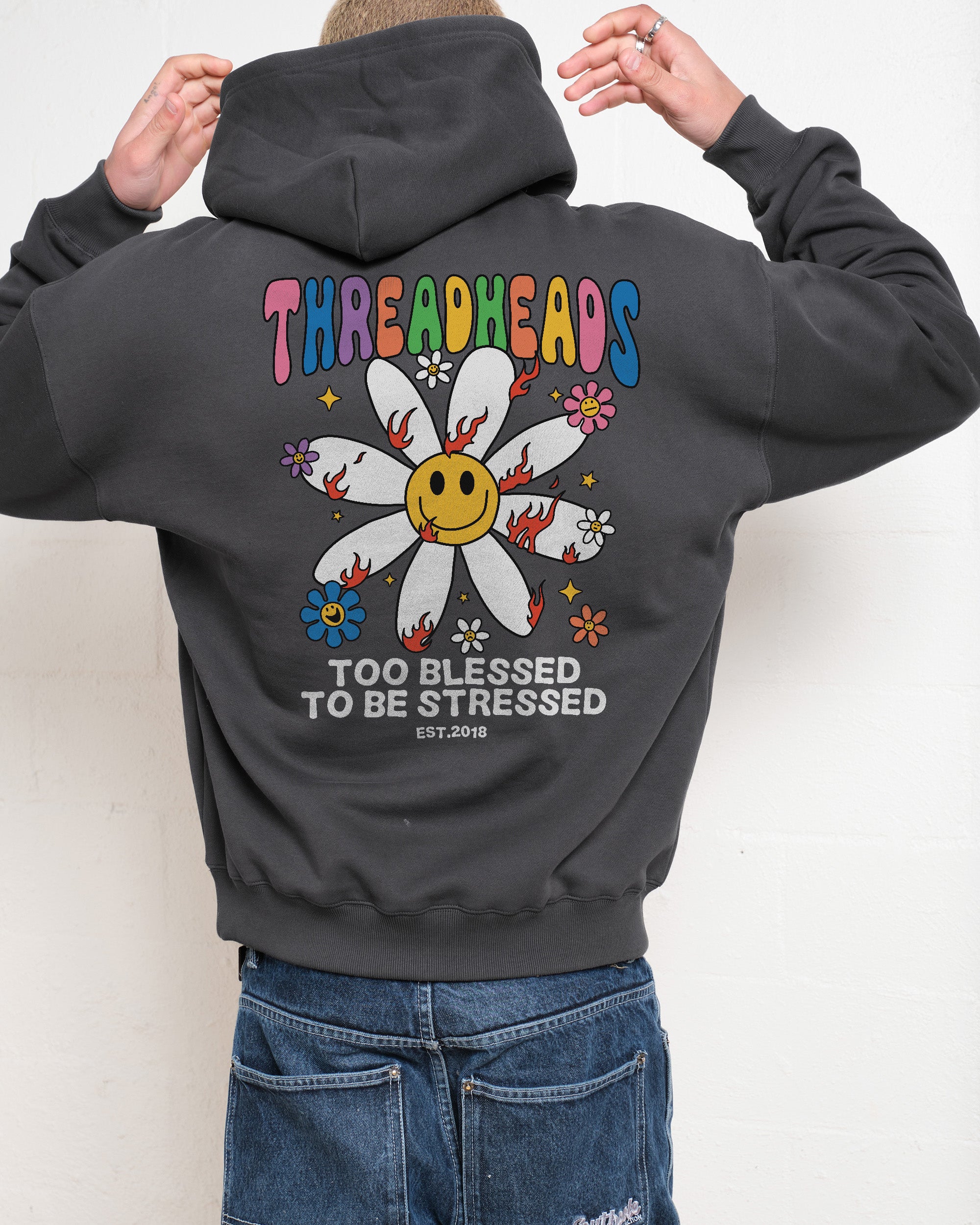 Too Blessed to be Stressed Hoodie