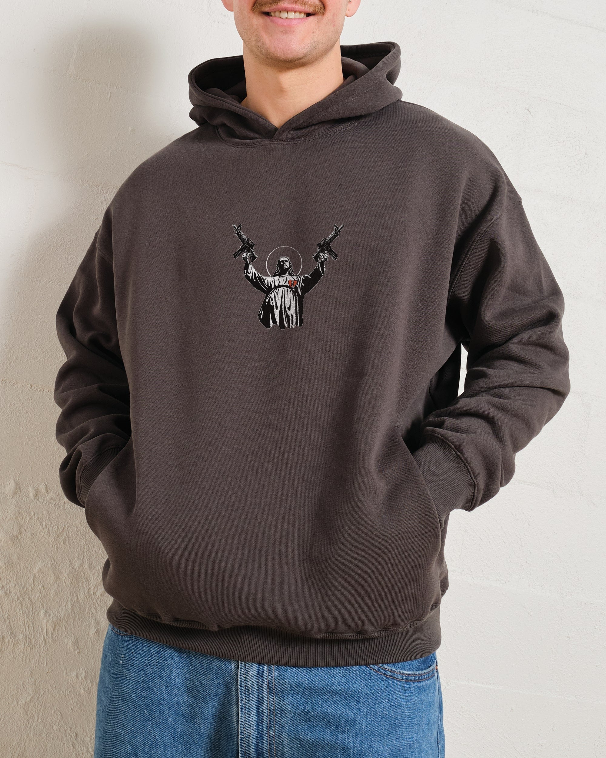 Machine Gun Christ Hoodie Australia Online