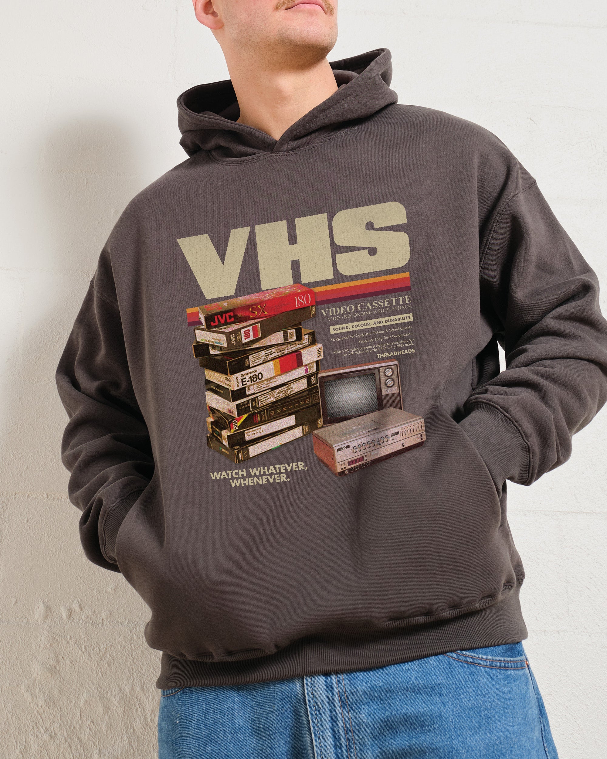 Vintage VHS Tapes Hoodie Australia Online