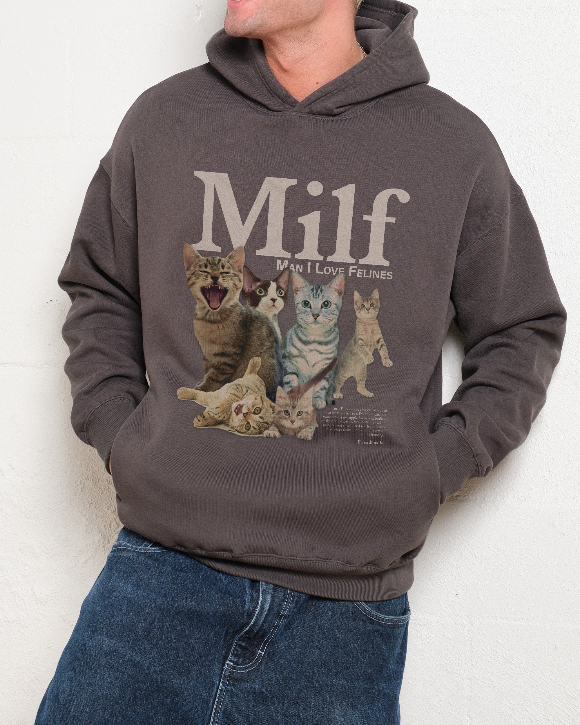 Man I Love Felines Hoodie Australia Online