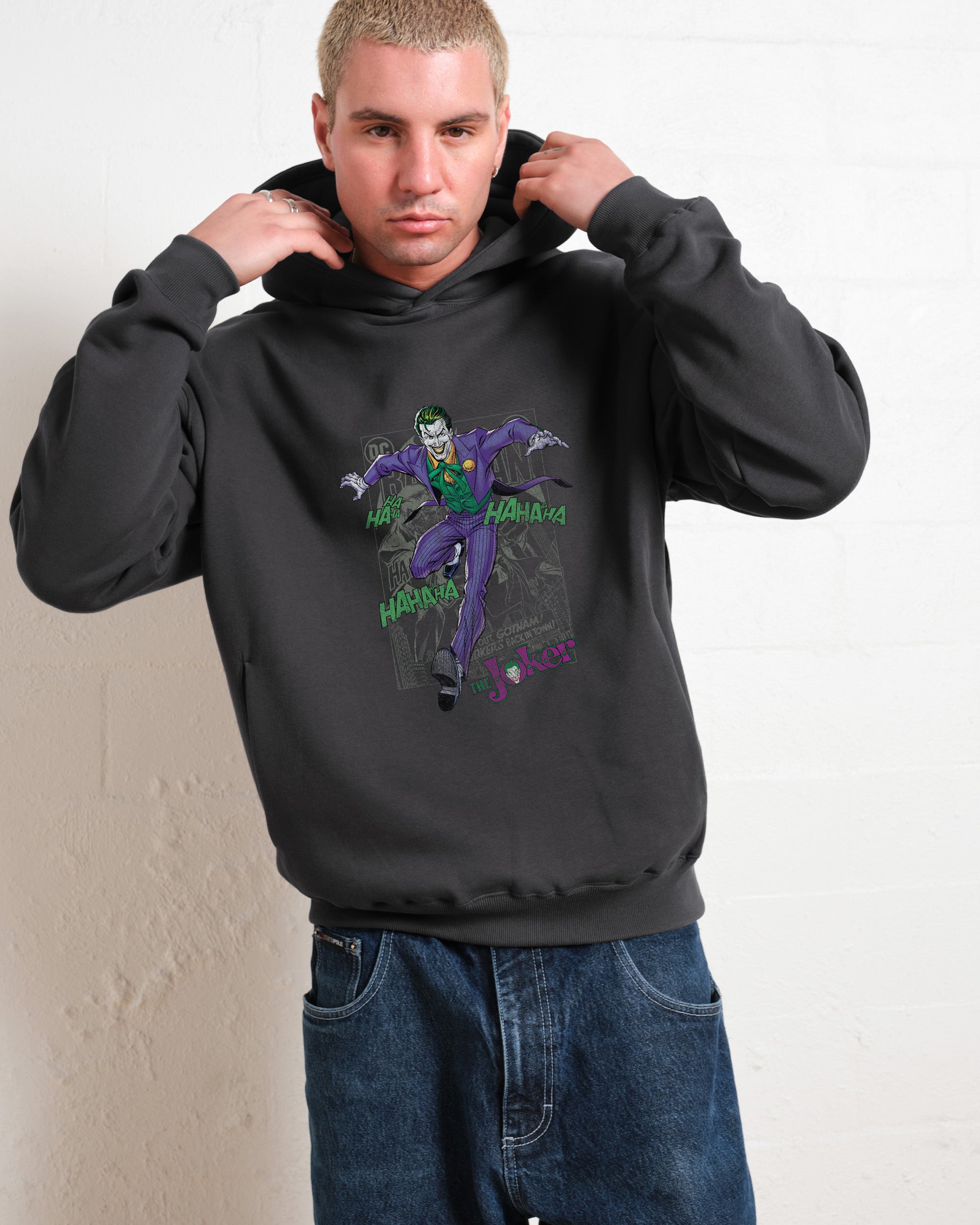 The Joker Hoodie Official DC Merch UK