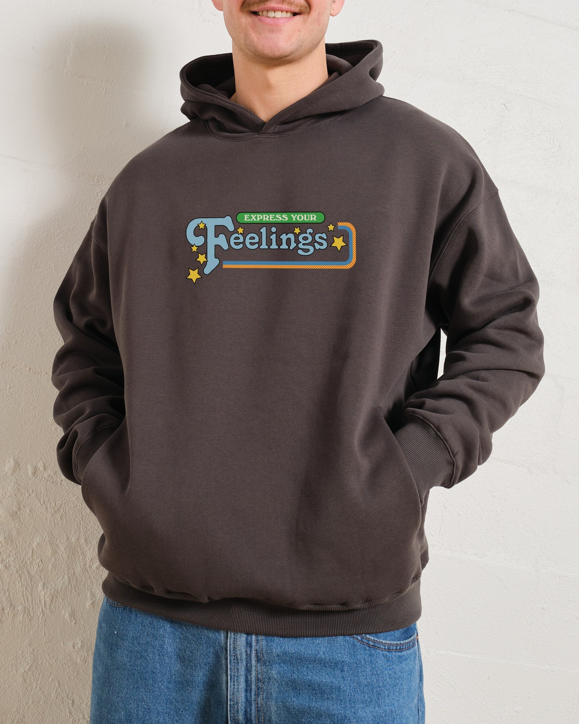 Express Your Feelings Front and Back Hoodie Australia Online