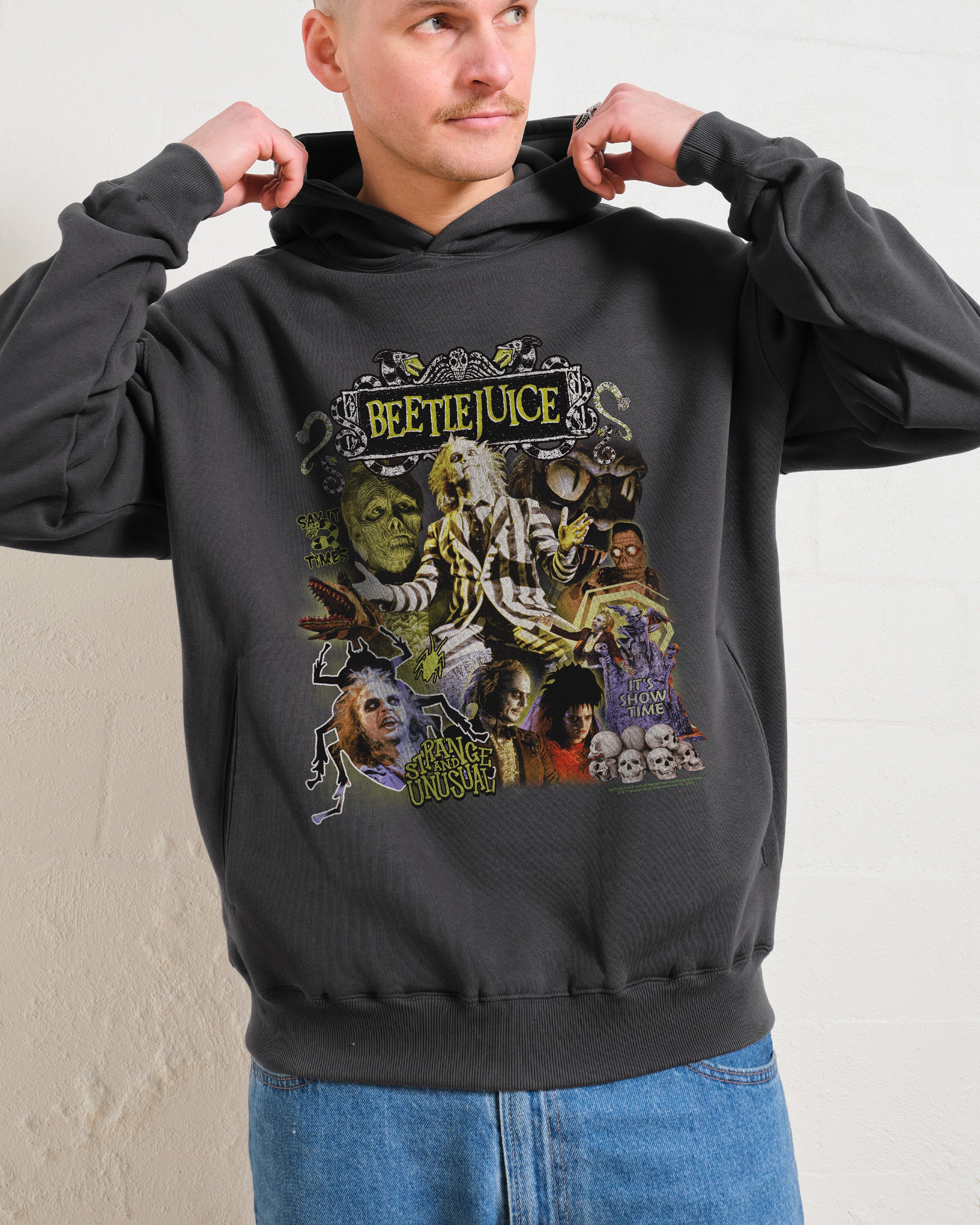 Beetlejuice Vintage Hoodie