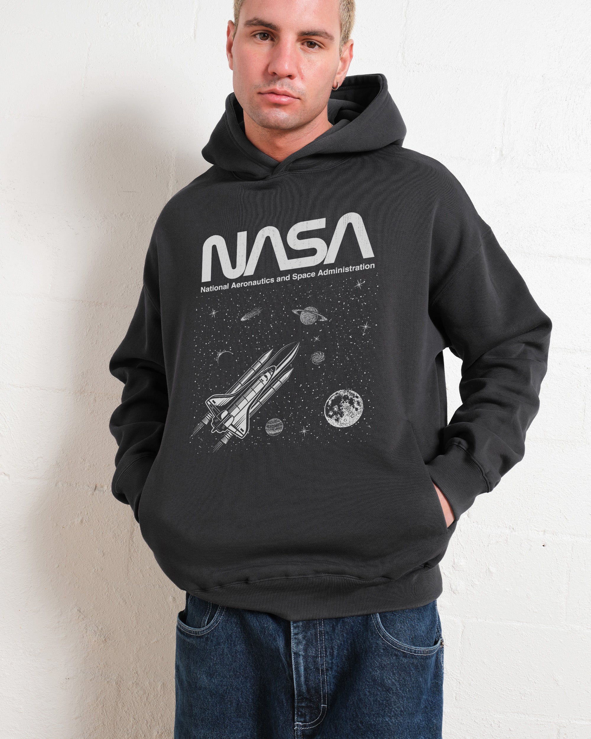 NASA Galaxy Hoodie Official NASA Merch UK