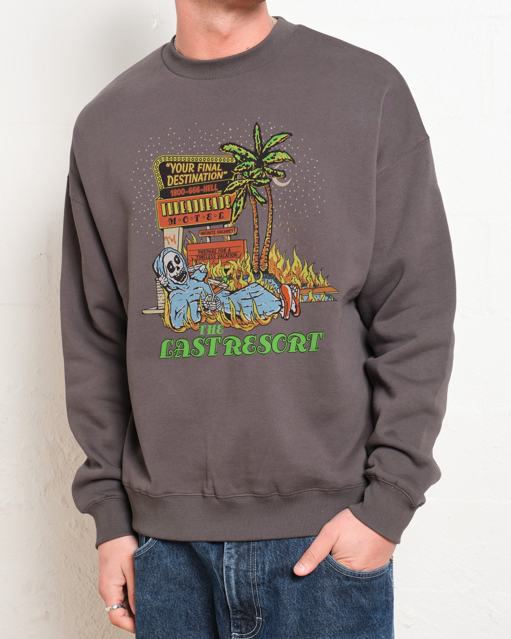 Last Resort Hotel Vacation Packages Sweatshirt Australia Online