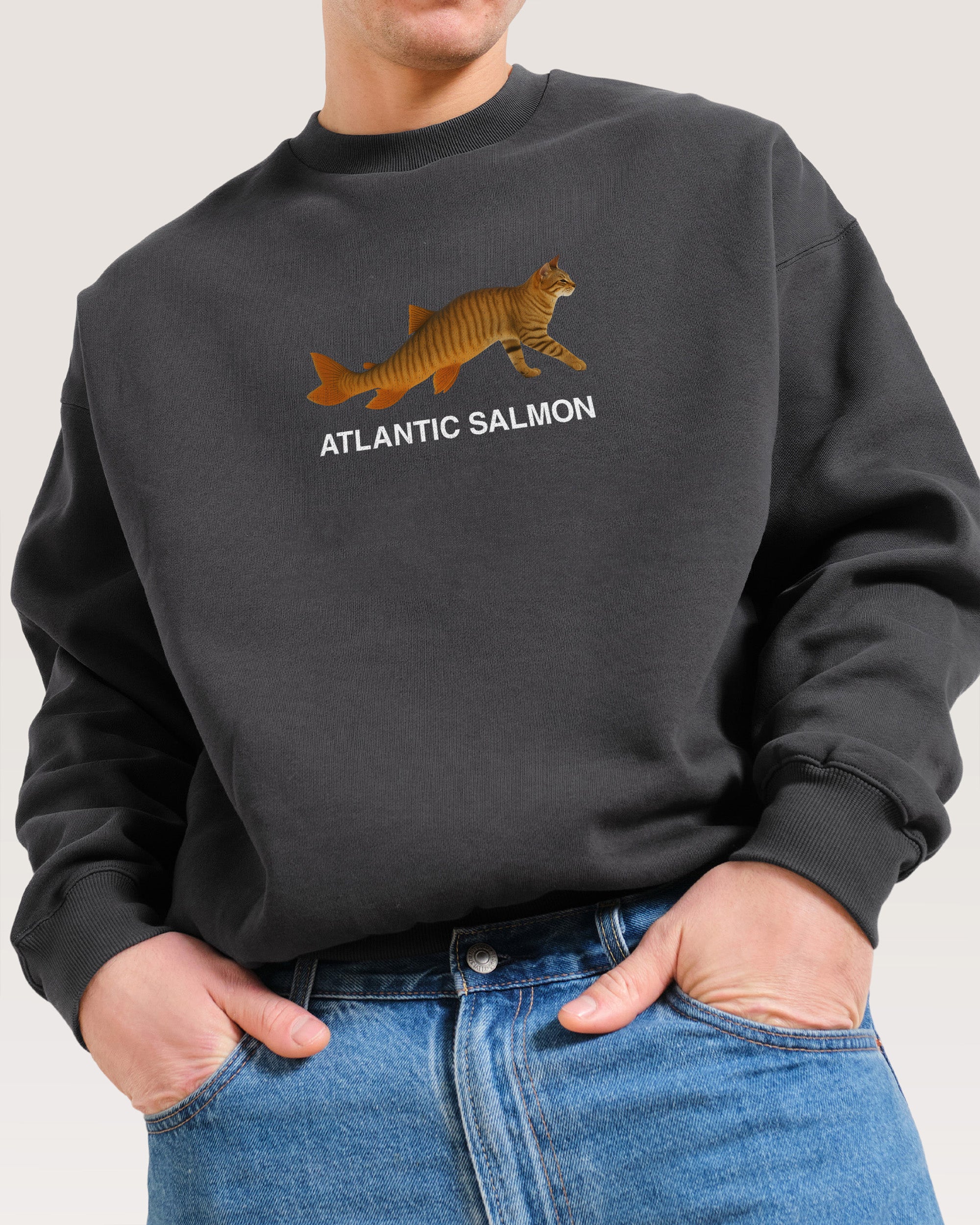 Ate Too Much Salmon Sweatshirt