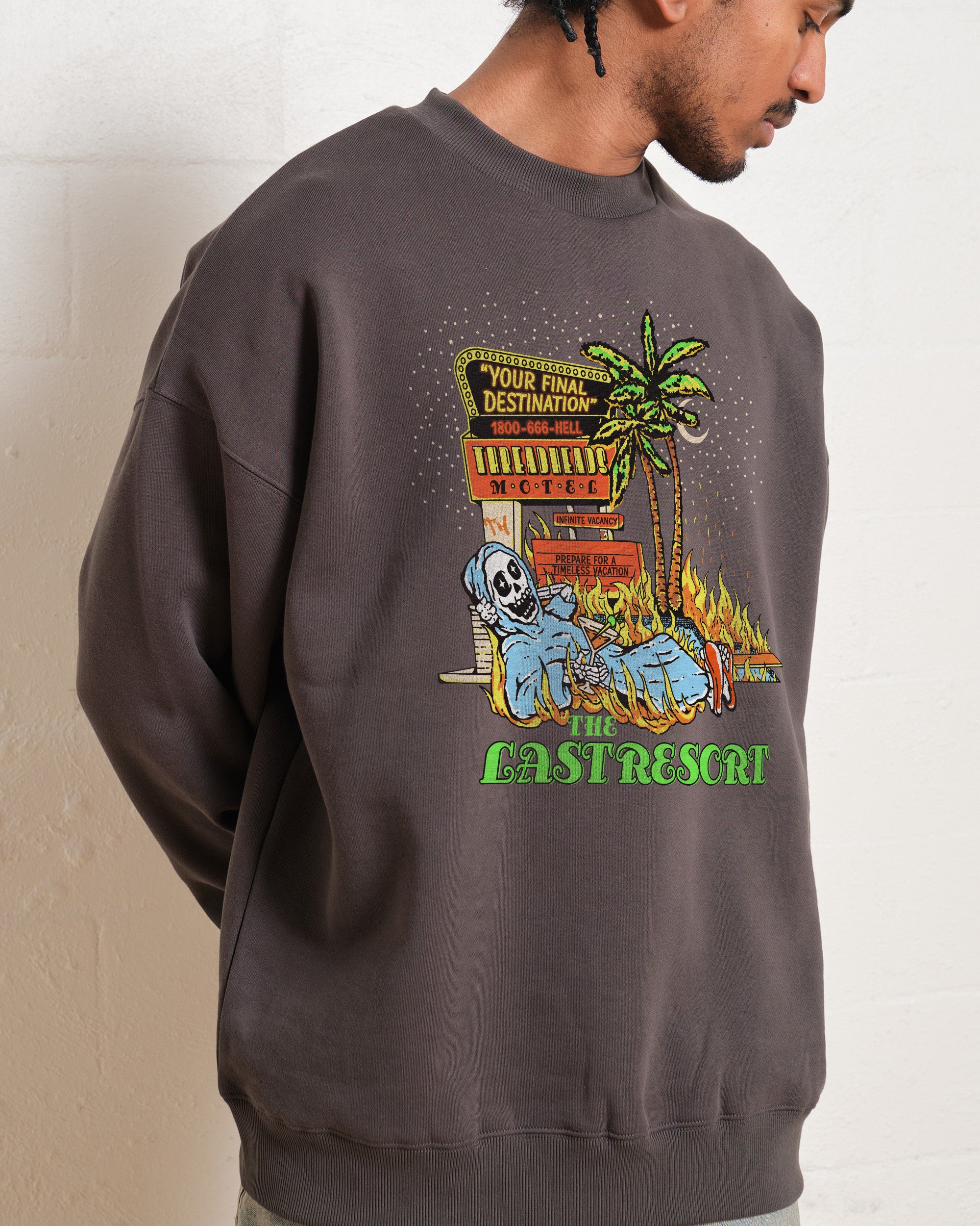 Last Resort Hotel Vacation Packages Sweatshirt Australia Online