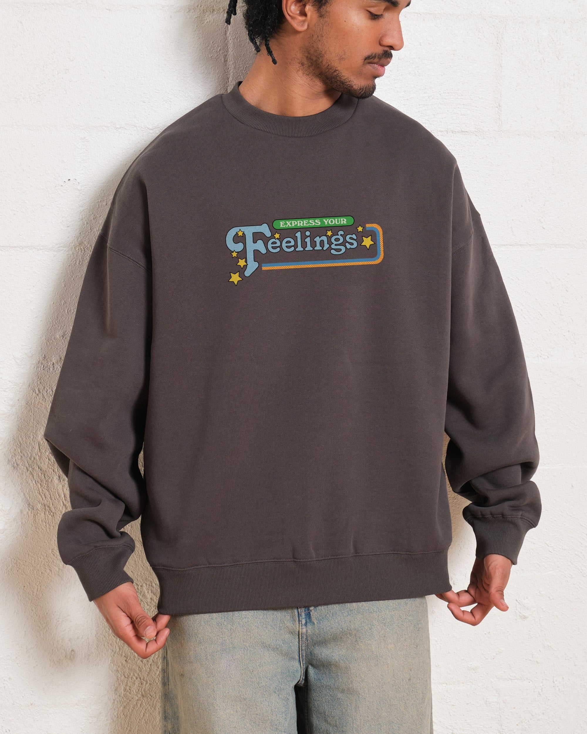 Express Your Feelings Front and Back Sweatshirt Australia Online