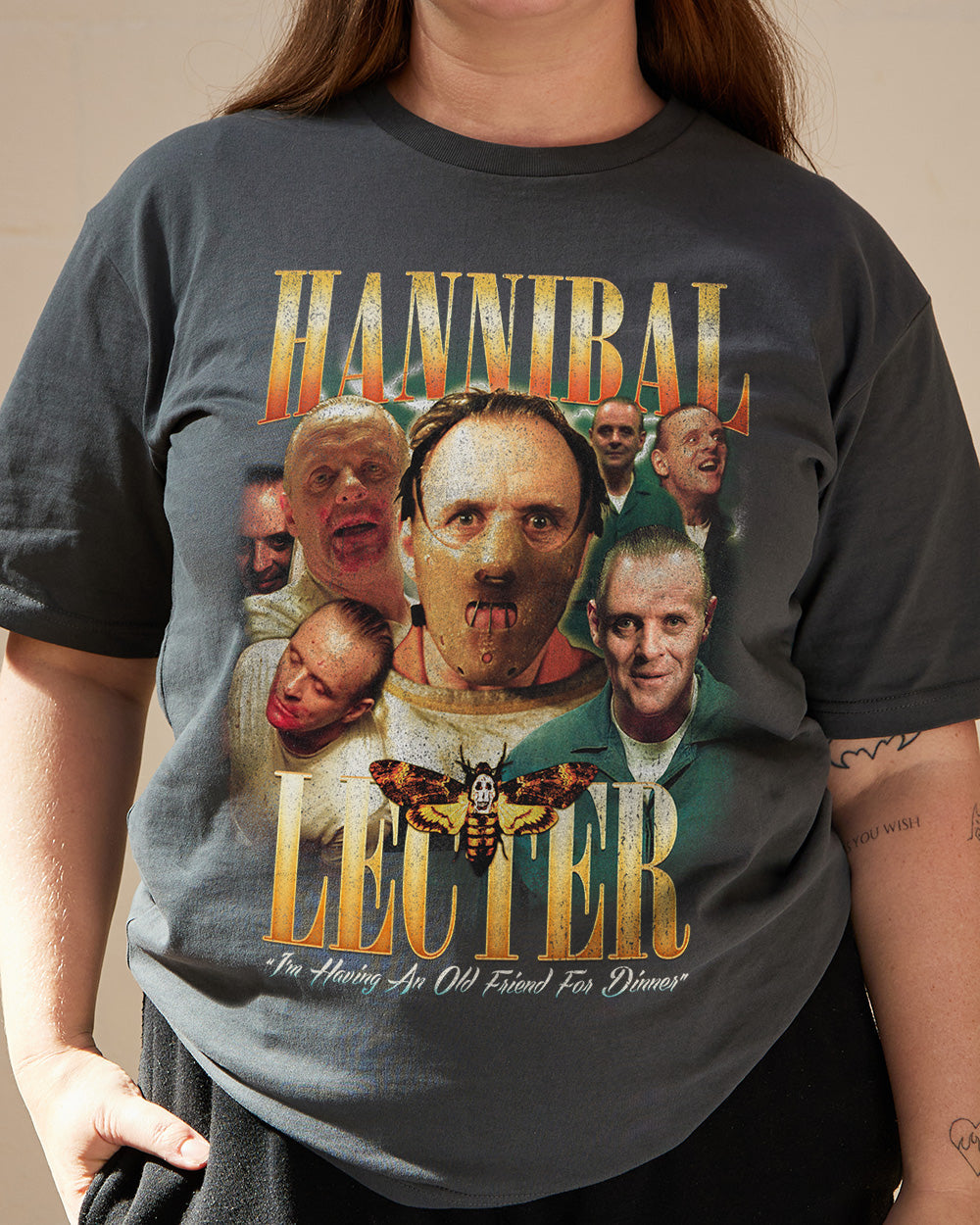 Vintage Hannibal T-Shirt Australia Online Coal