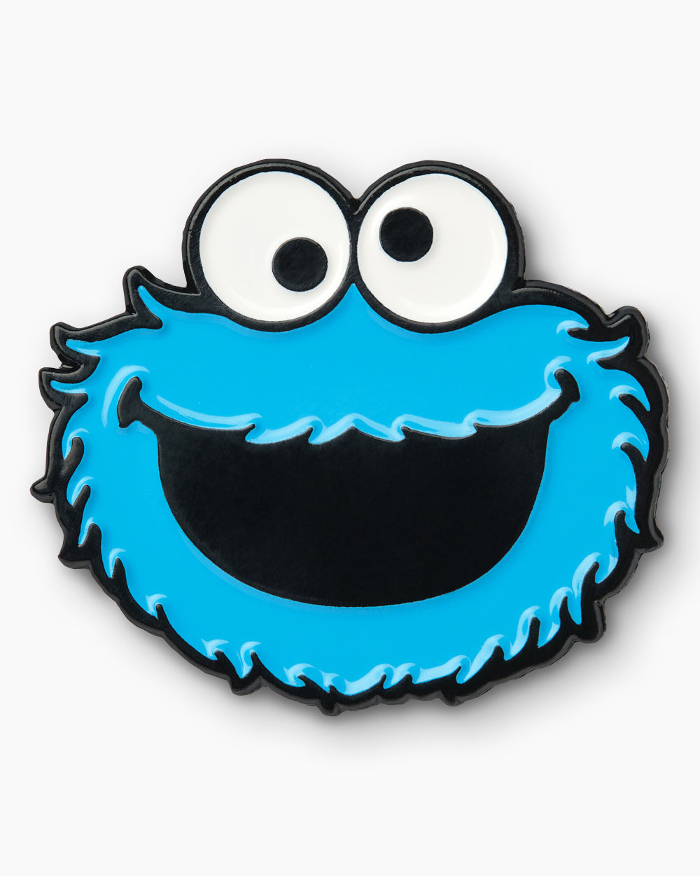 Cookie Monster Face Enamel Pin | Threadheads Exclusive