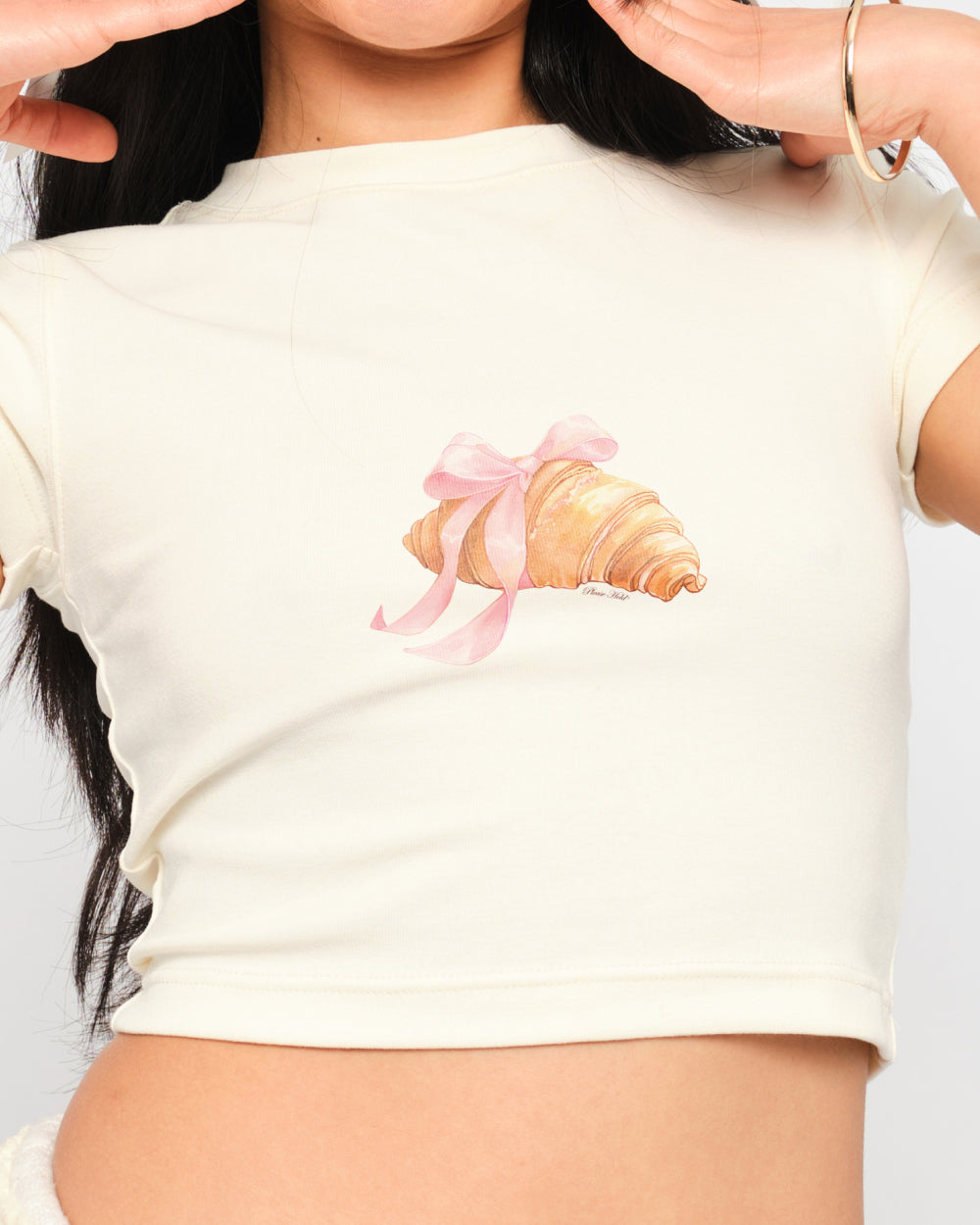 Croissant Baby Tee Australia Online