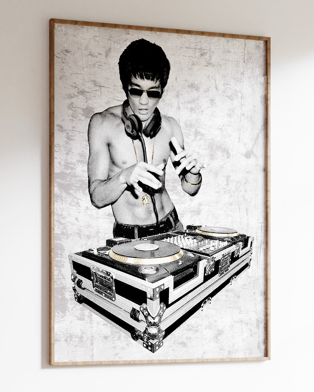 DJ Bruce Lee Art Print
