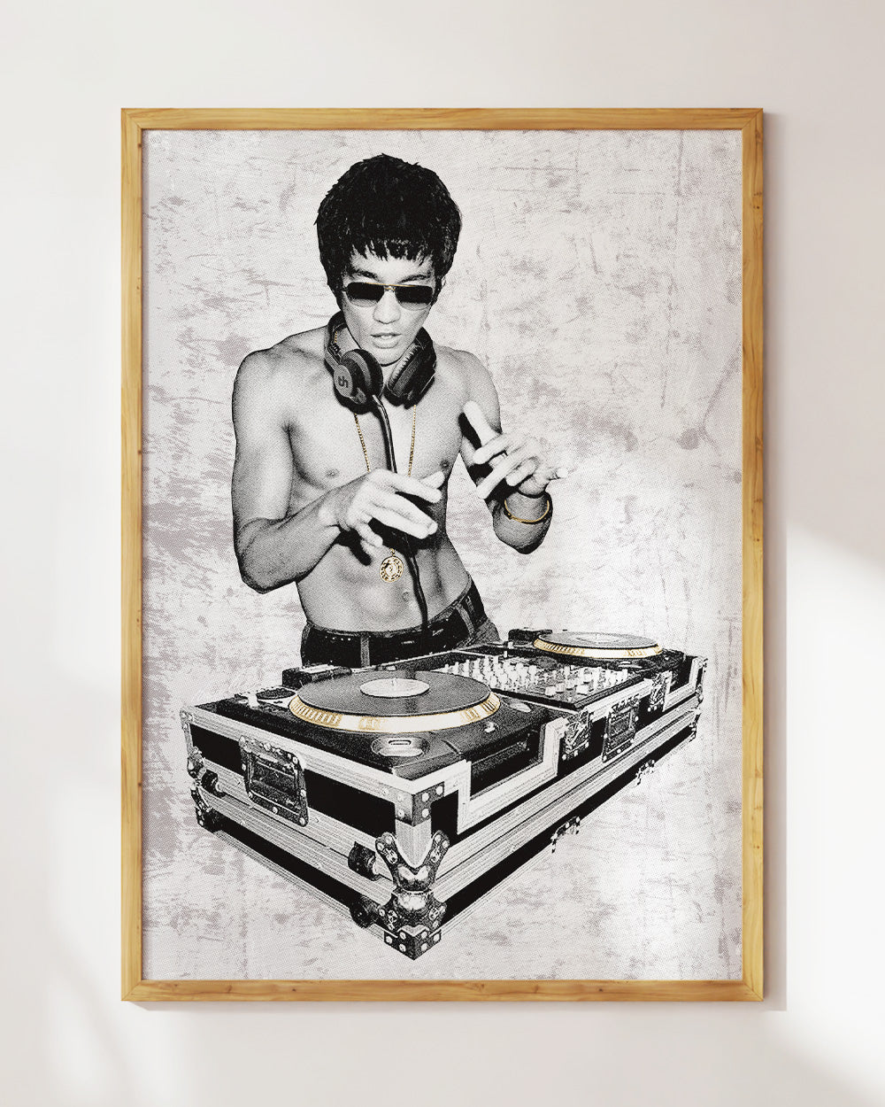 DJ Bruce Lee Art Print