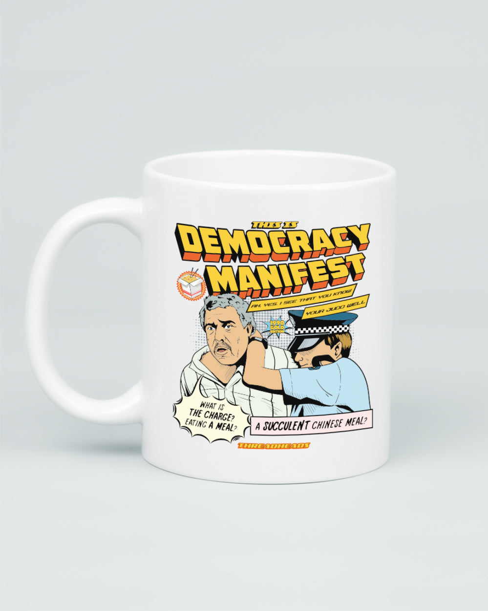 This is Democracy Manifest Mug | Threadheads