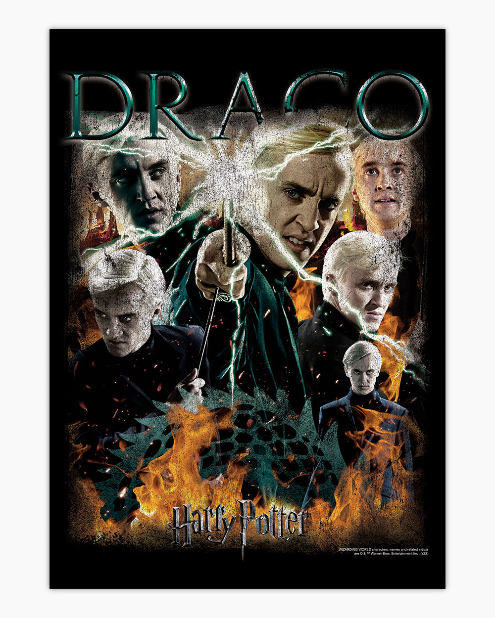 Draco Malfoy Vintage Art Print Australia Online