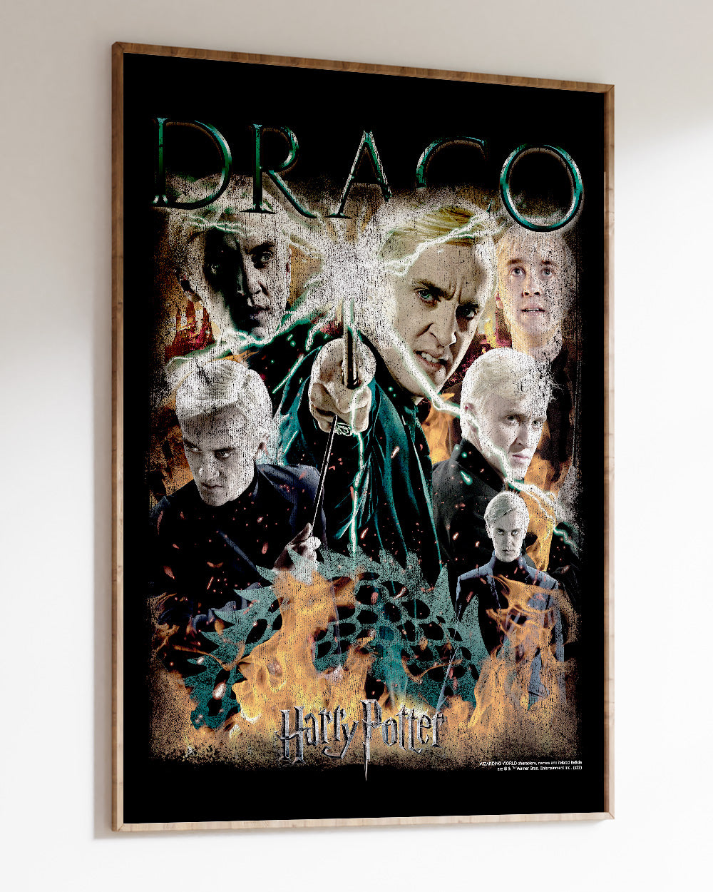 Draco Malfoy Vintage Art Print