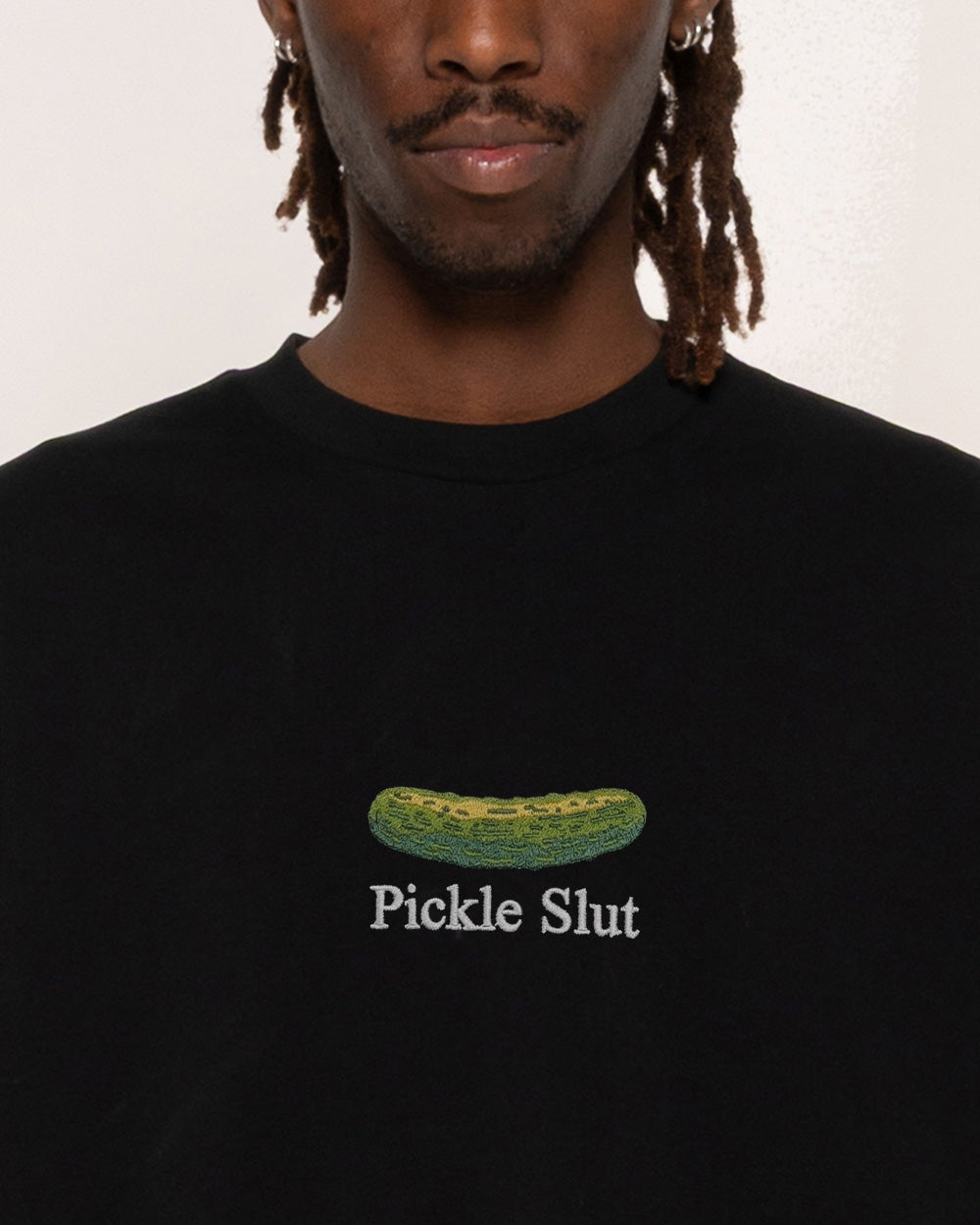 Pickle Slut Oversized Embroidered Tee