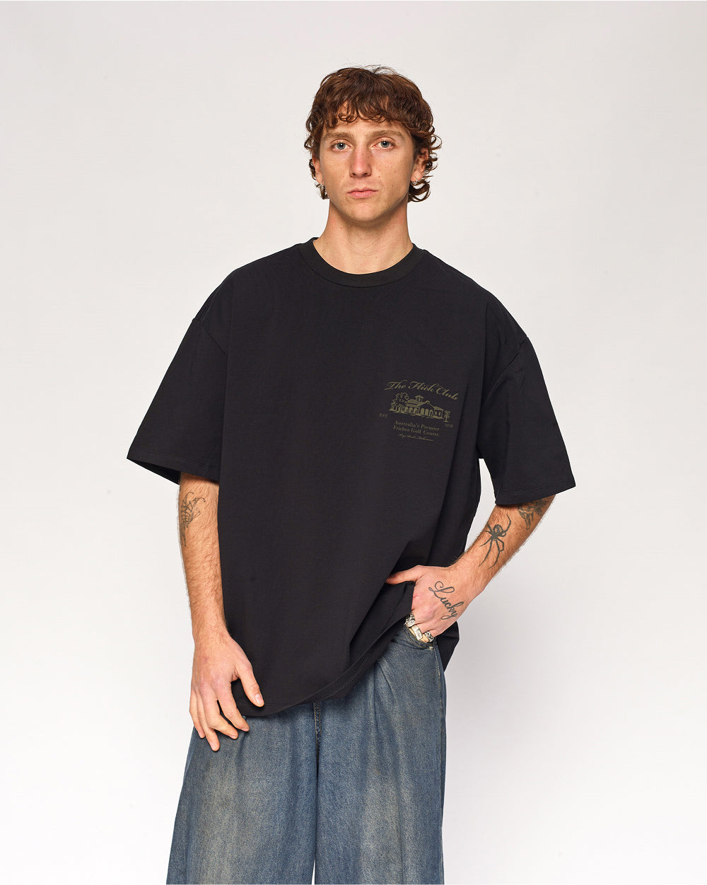 The Flick Club Oversized Tee | Graphic Oversized Tee