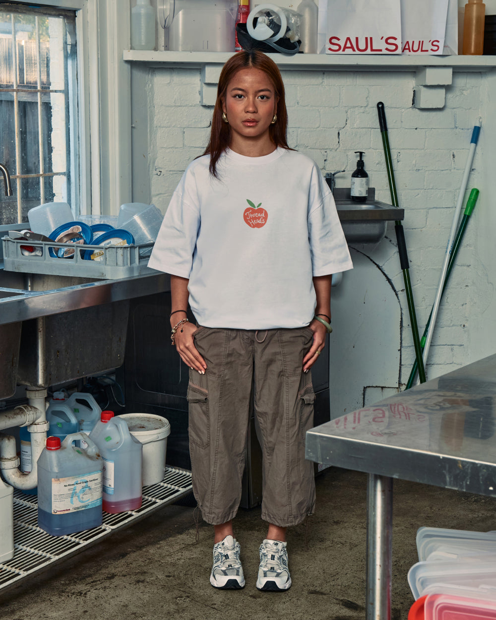 Fresh Fruits Oversized Tee