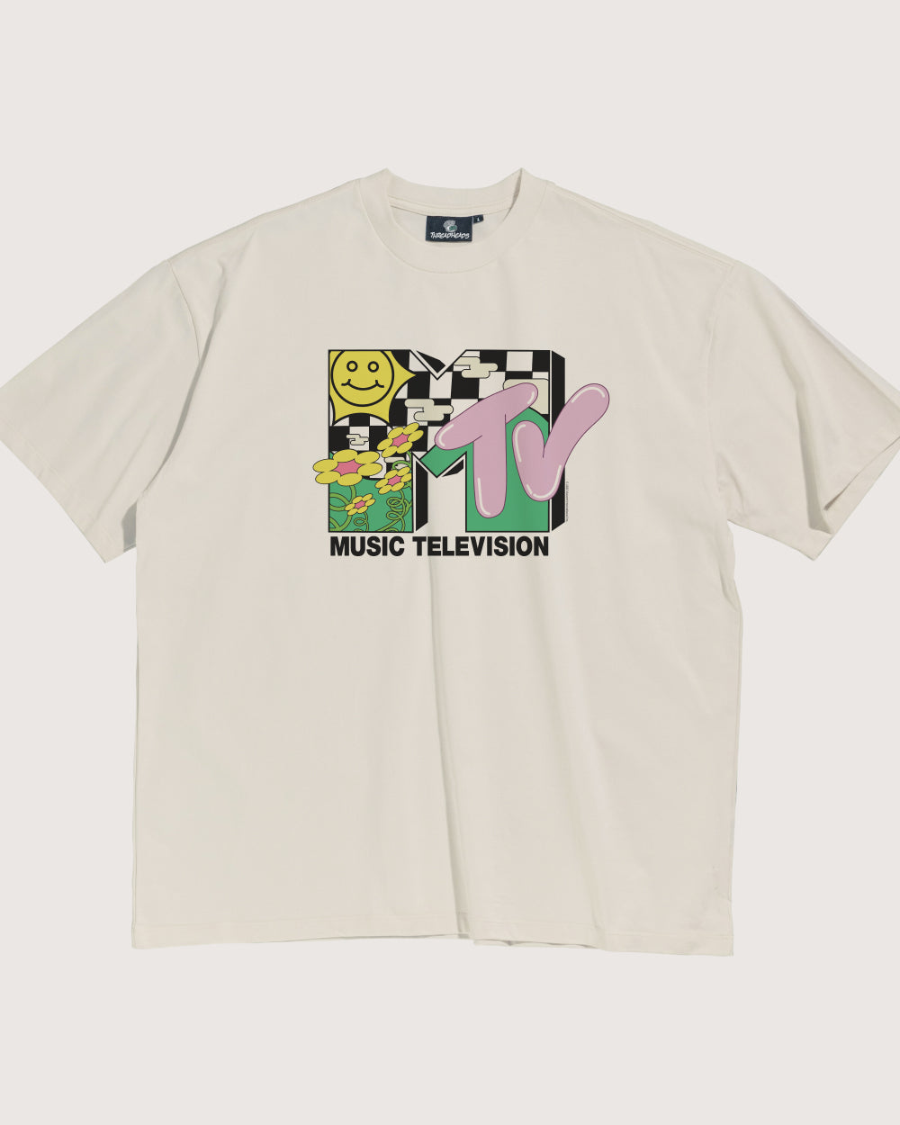 Garden MTV Logo Oversized Tee