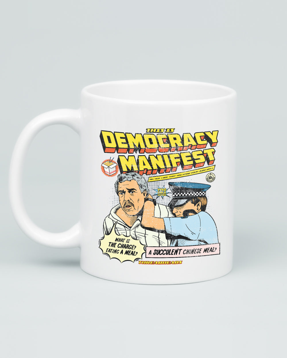 This is Democracy Manifest Mug | Threadheads