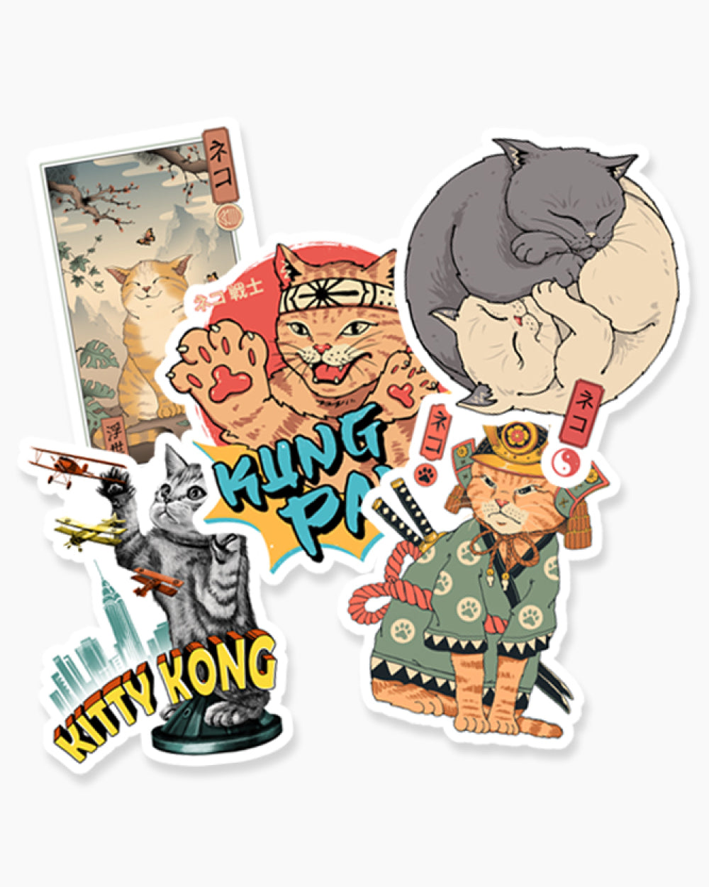The Trinidad Cat Sticker Pack