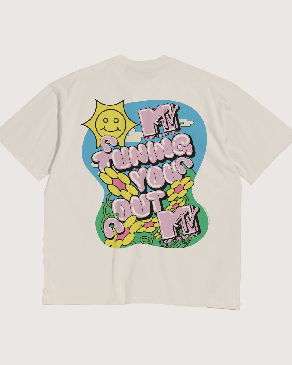 Tuning You Out Oversized Tee