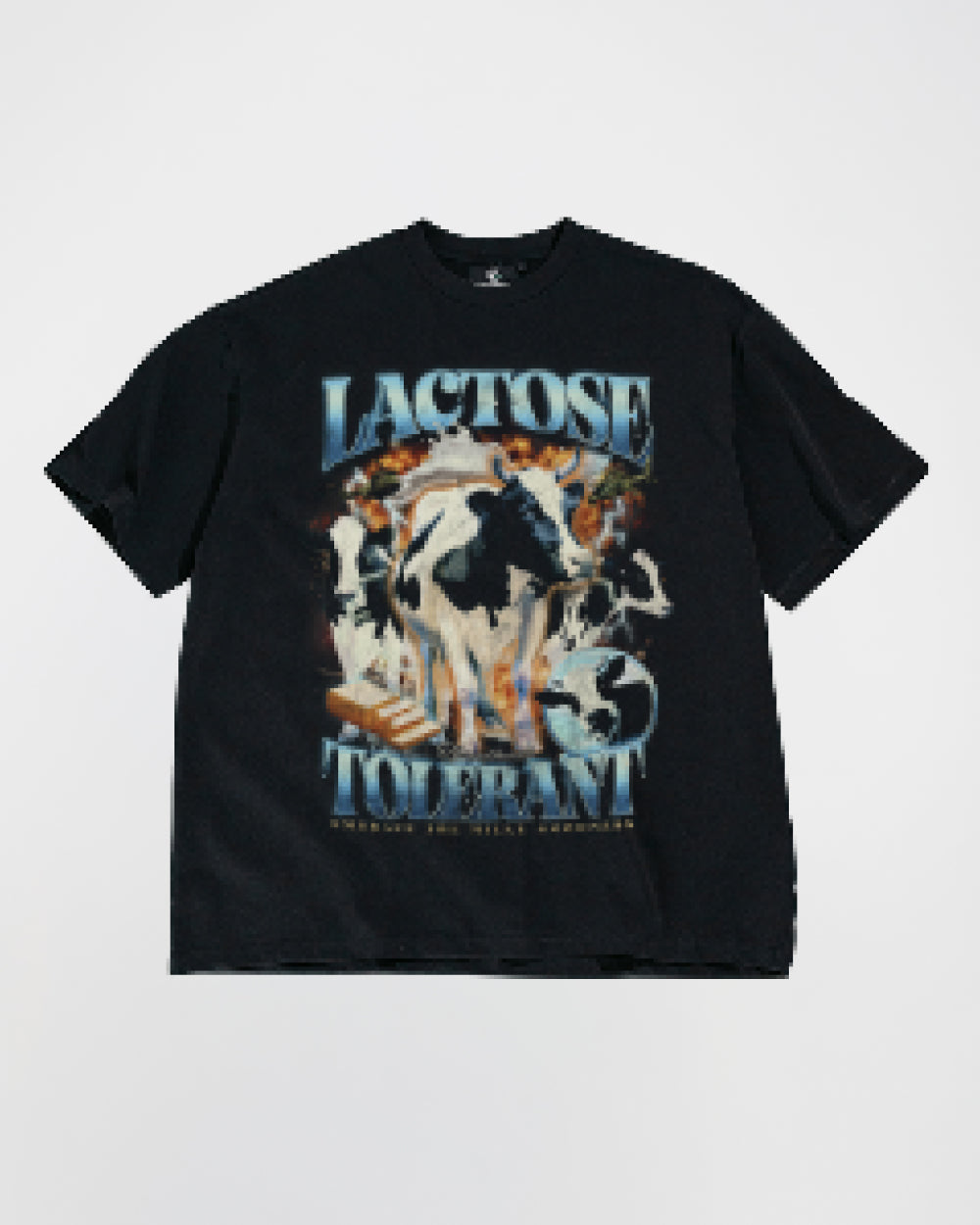 Lactose Tolerant Oversized Tee | Vintage Heavy Oversized Tee