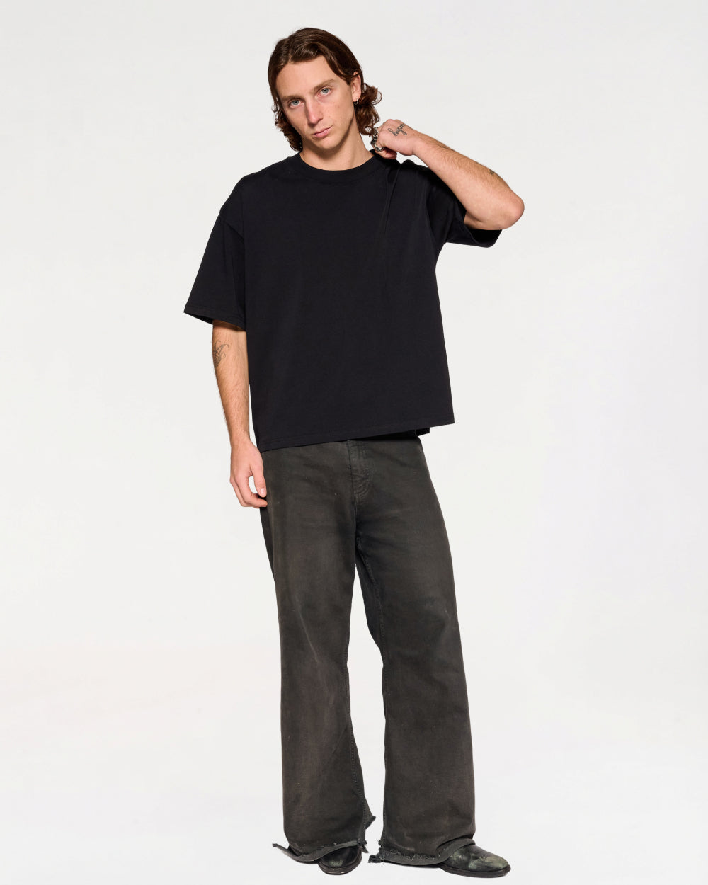 Oversized Crop Tee