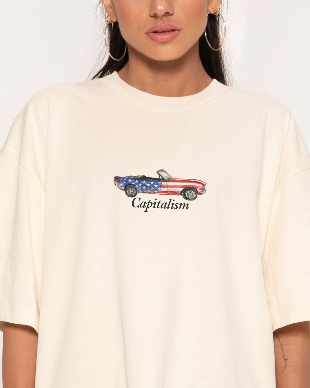 Capitalism Oversized Tee