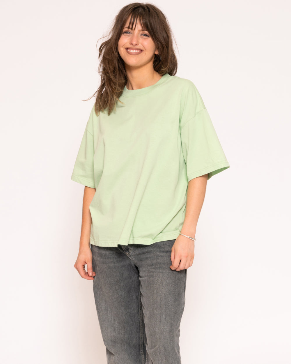 Boxy Crop Tee 3-Pack: Dusk, Pistachio, White