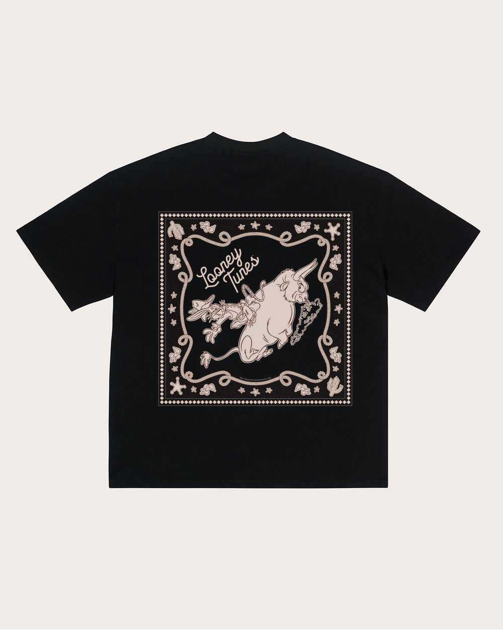 Bugs Rodeo Oversized Tee Threadheads Australia #colour_black