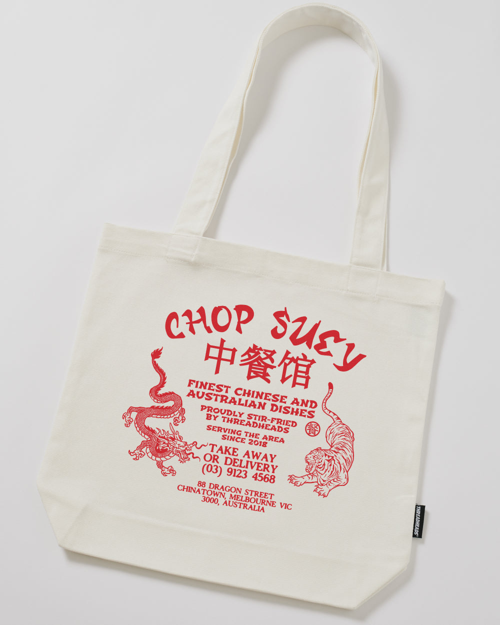 Chop Suey Tote Bag Australia Threadheads Online